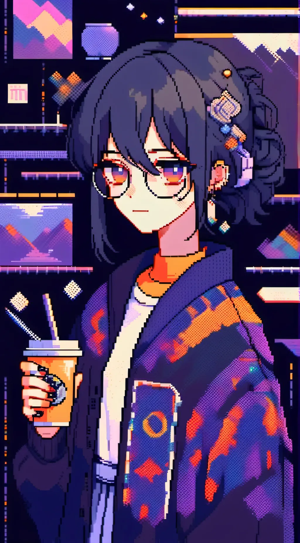 ai character: Katherine  background