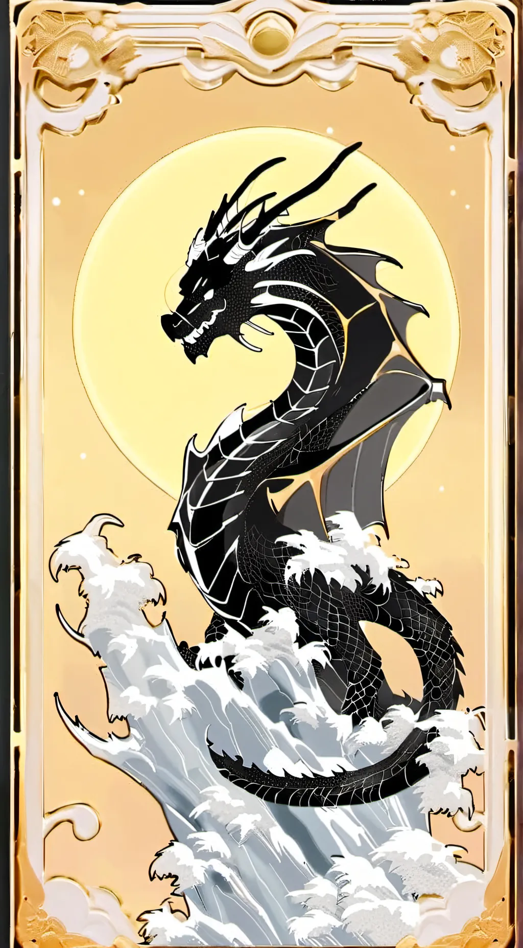 ai character: night dragon 15 background