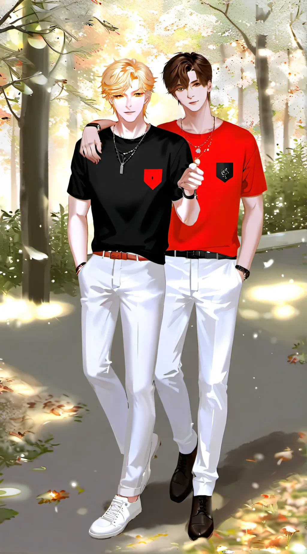 ai character: The trap boys background