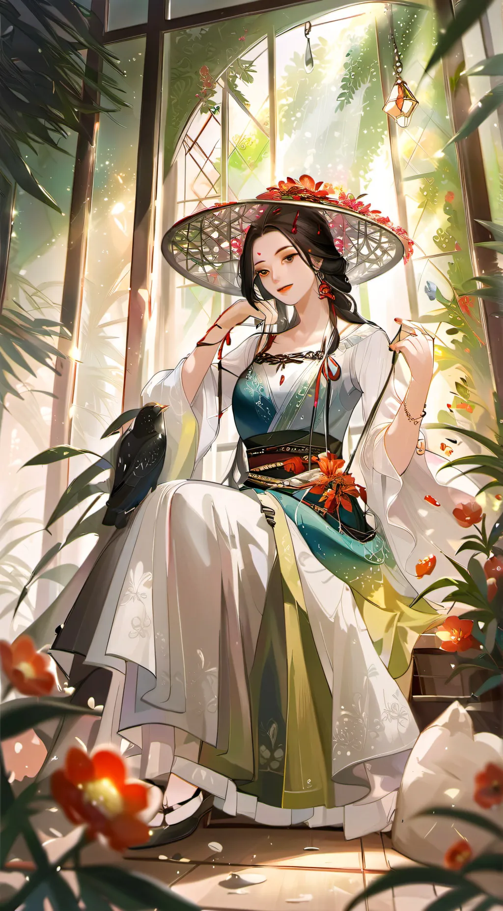 ai character: Lin background