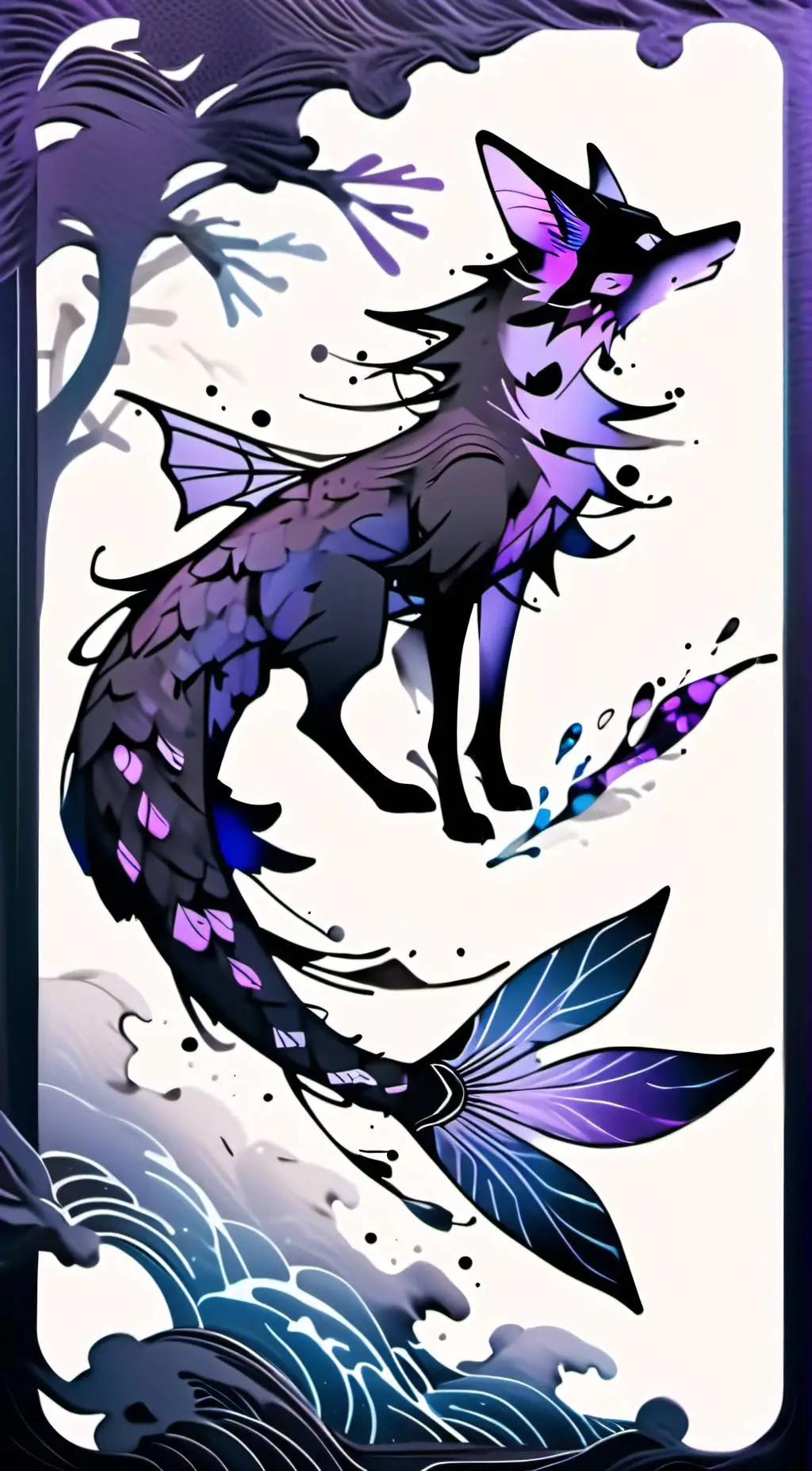 ai character: hypnowave background