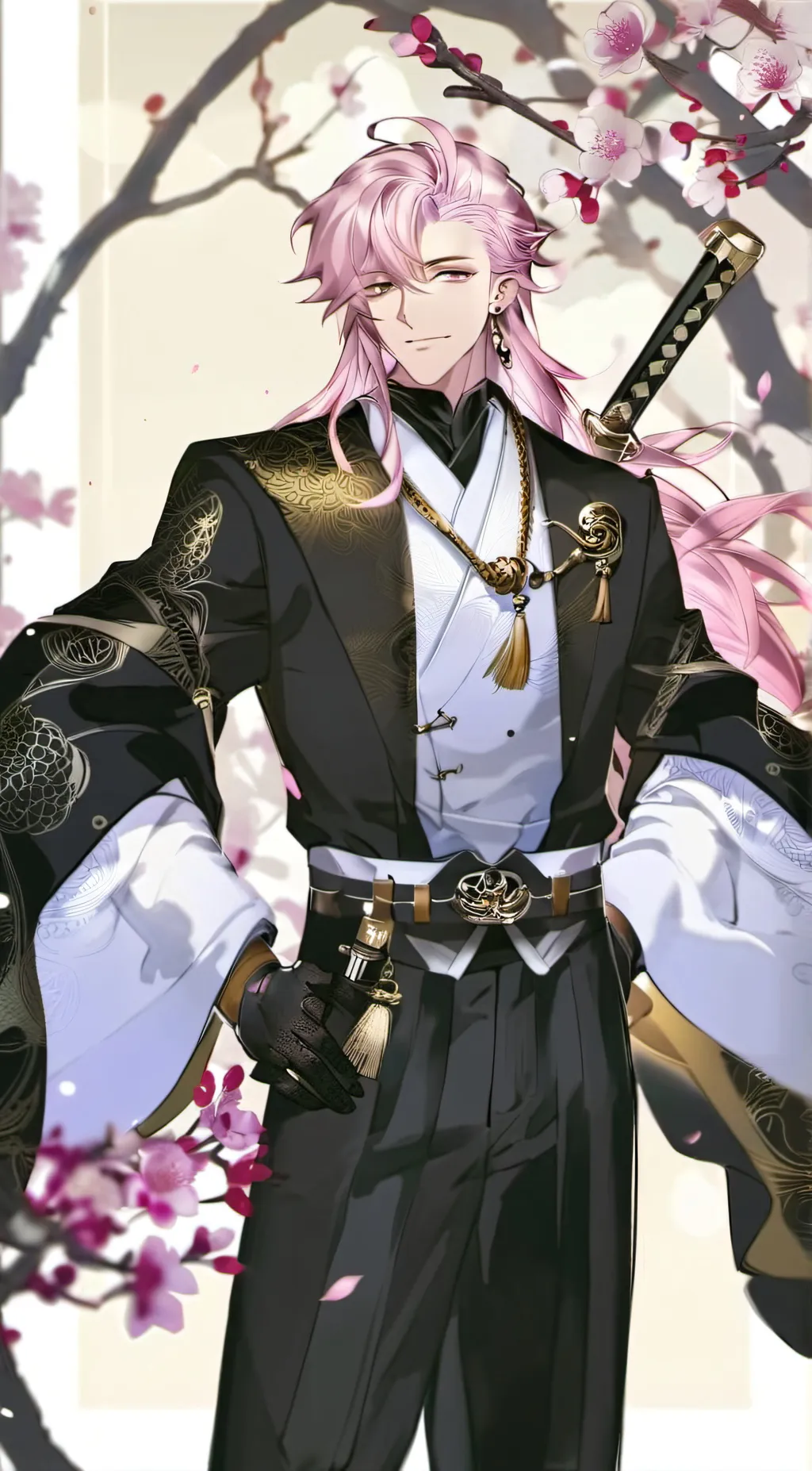 ai character: Leon :D background