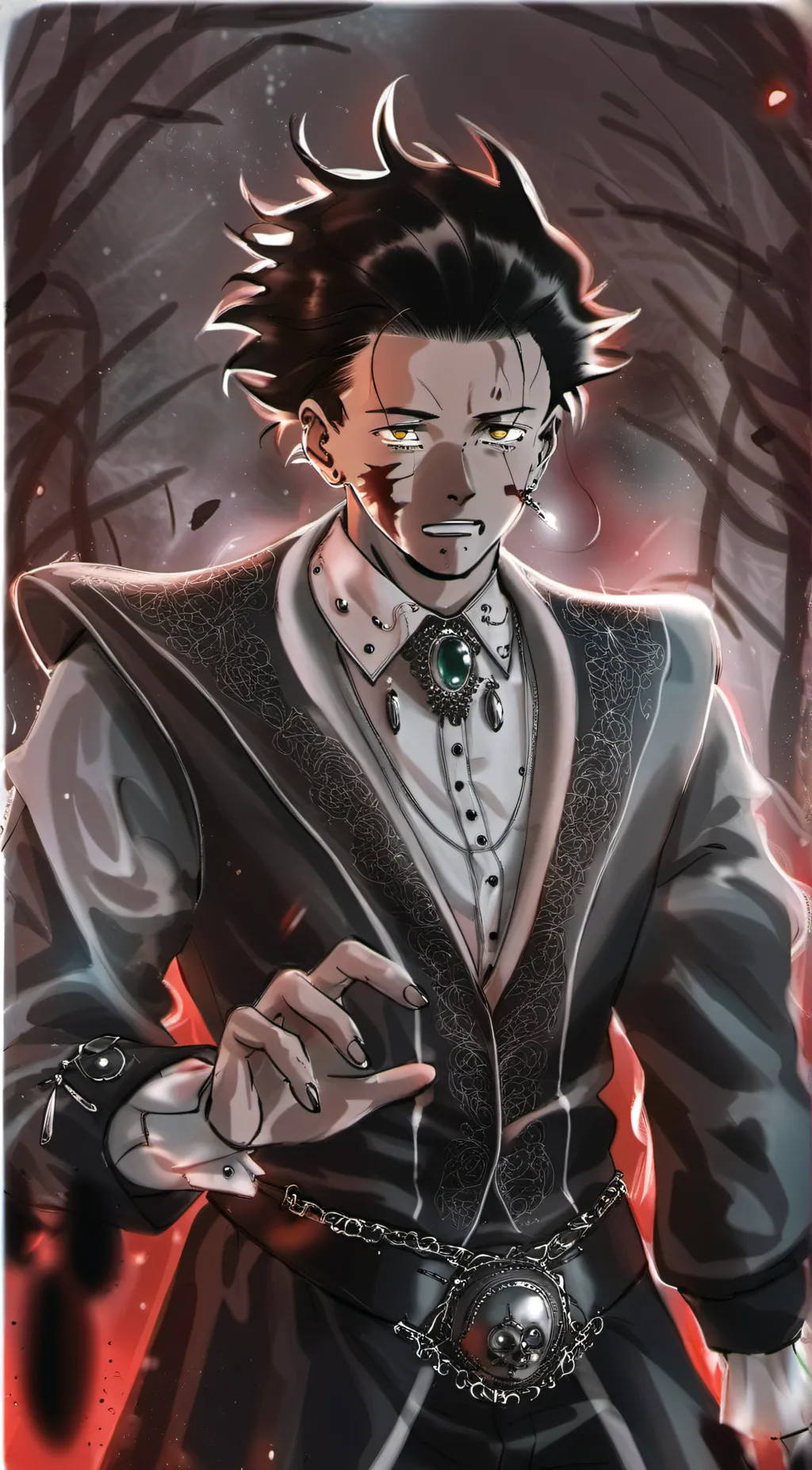 ai character: Sukuna background