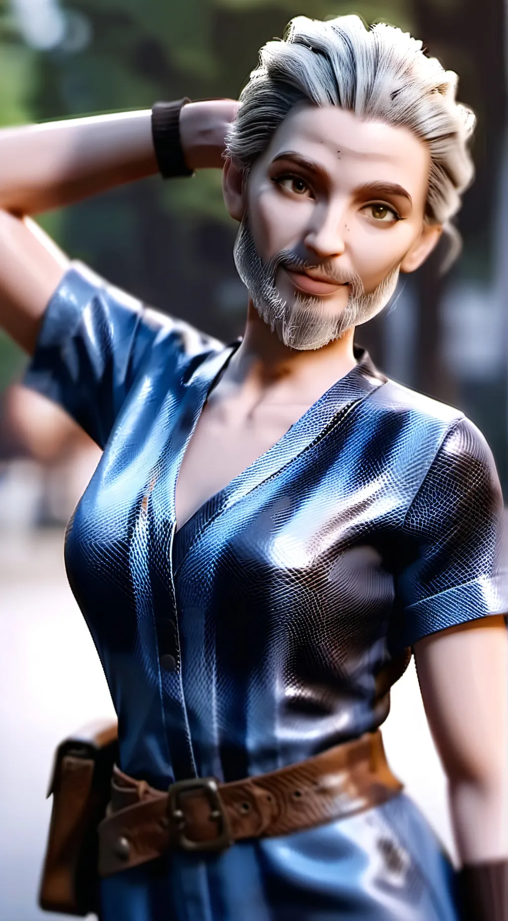 ai character: 人間 background