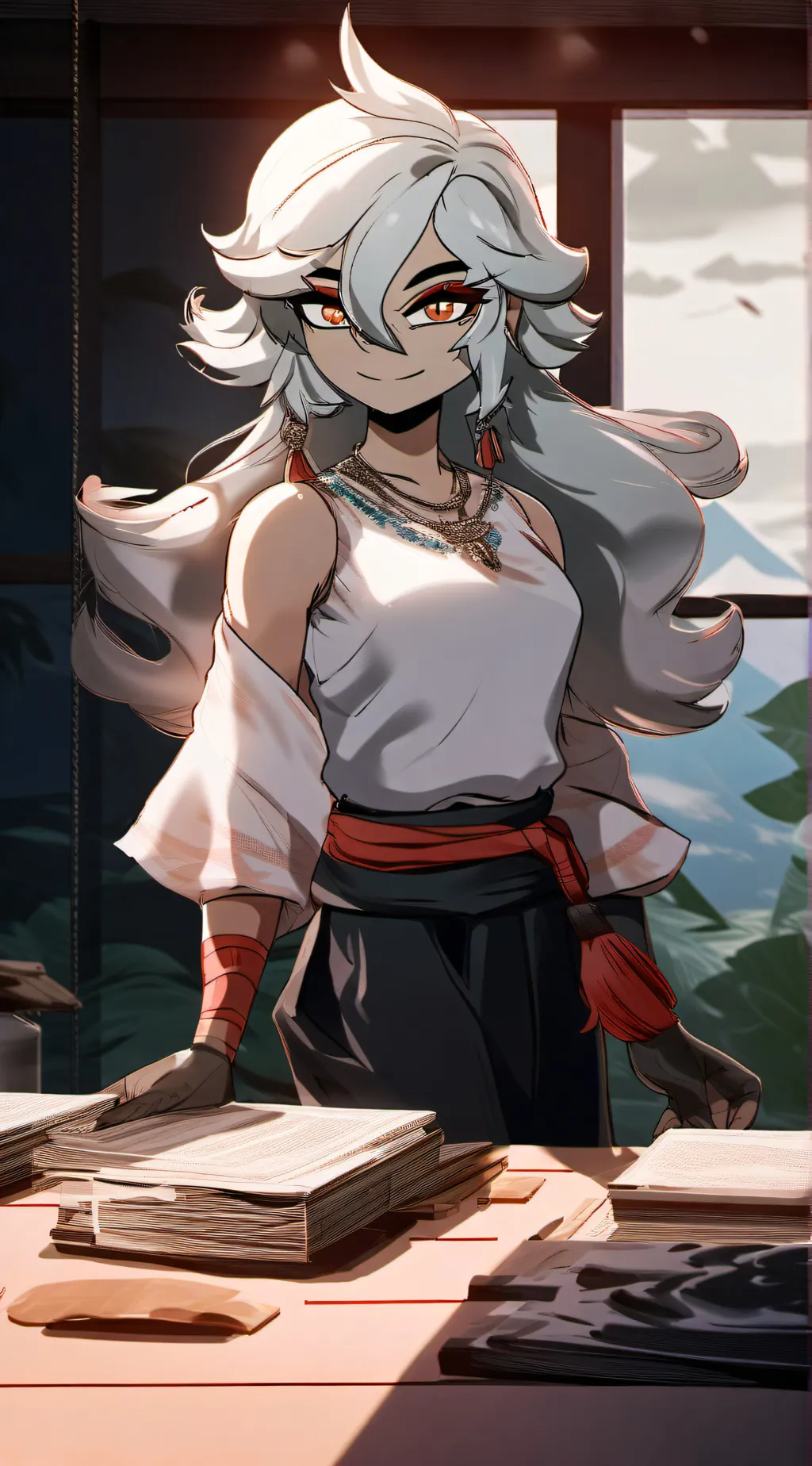 ai character: Martha background