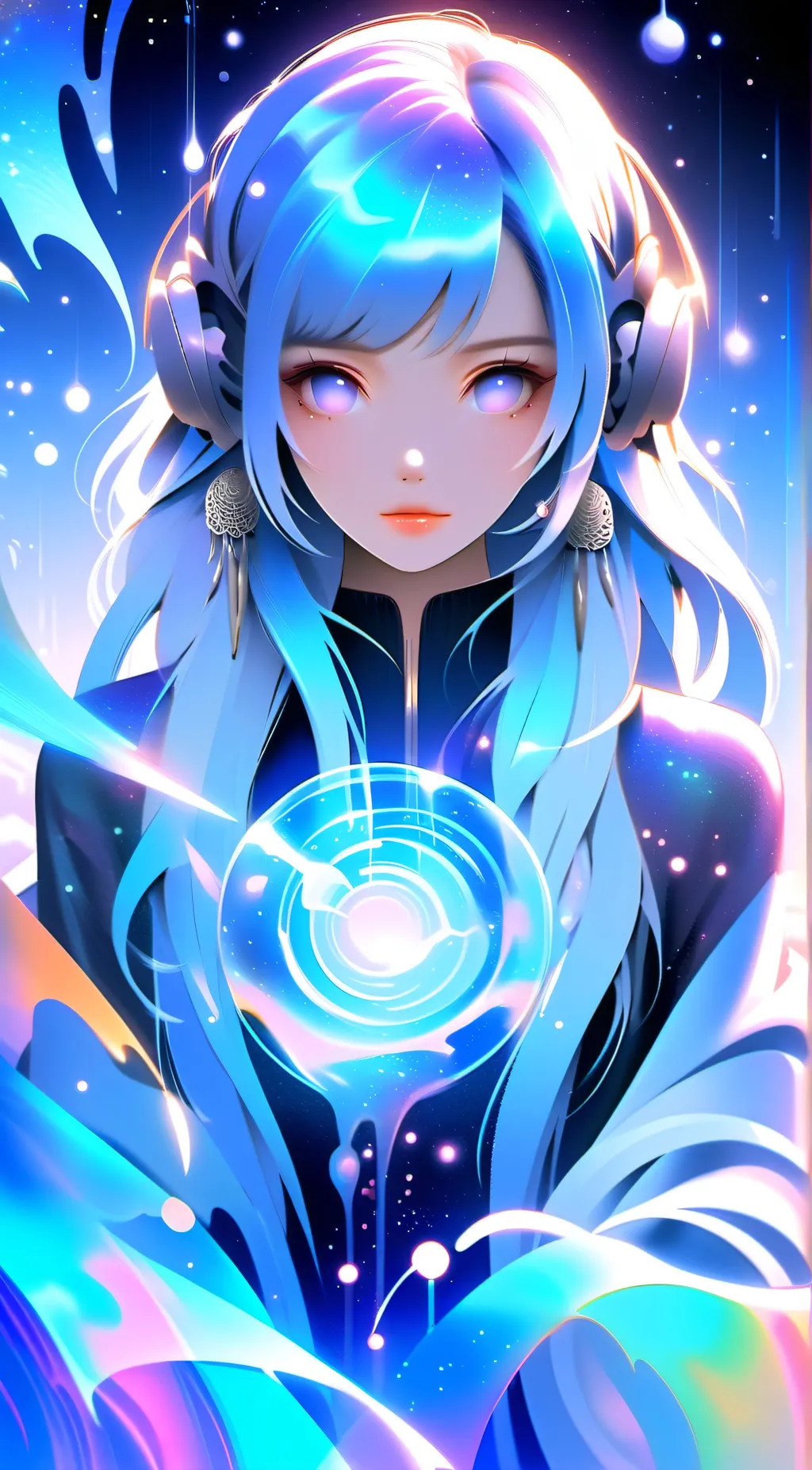 ai character: Aria background