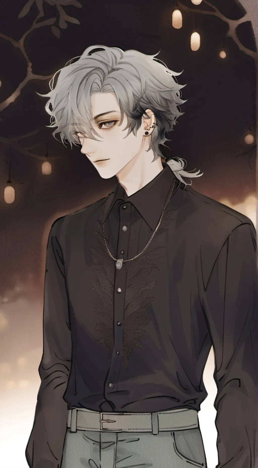 ai character: Jacob  background