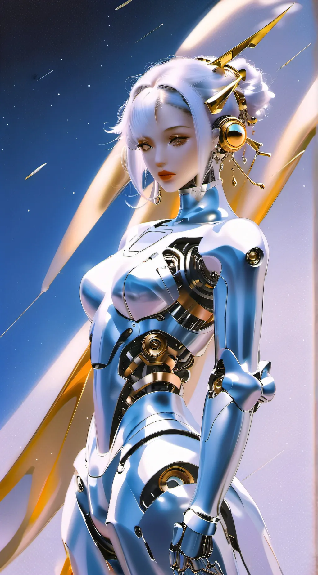 ai character: Robot atalkie background