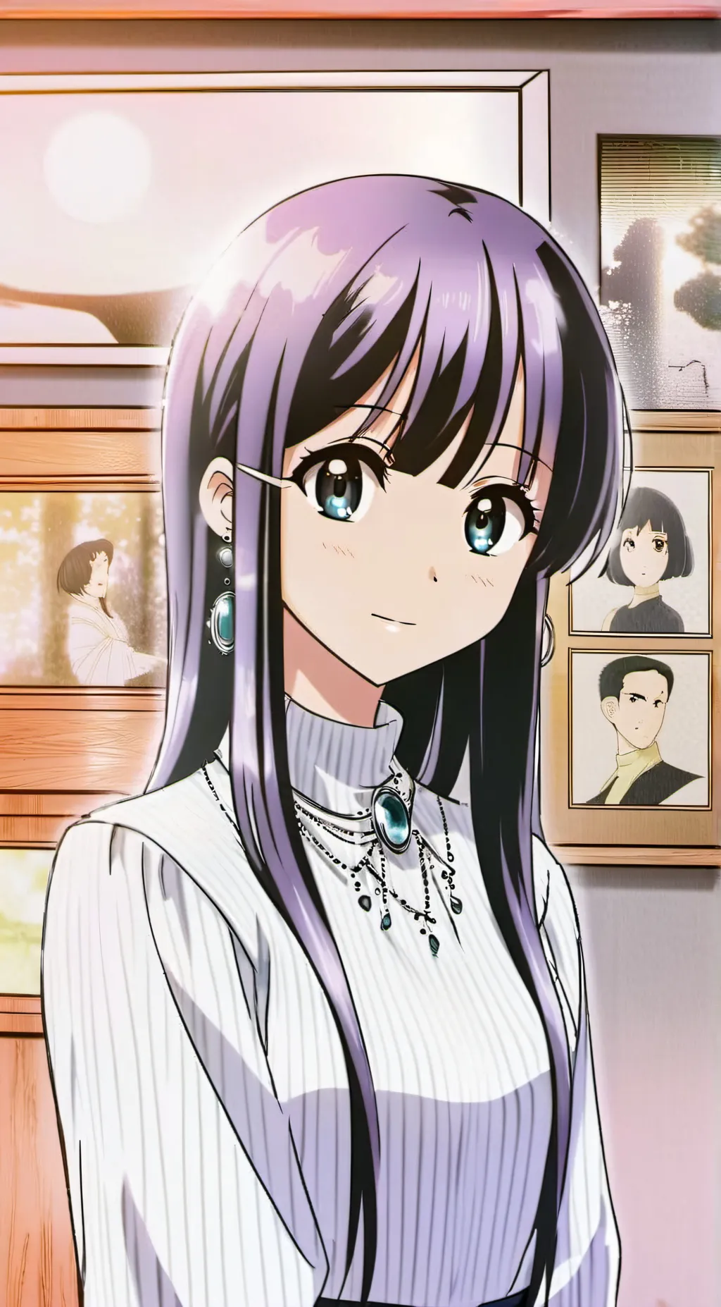 ai character: Aphmau kc kim Mac background