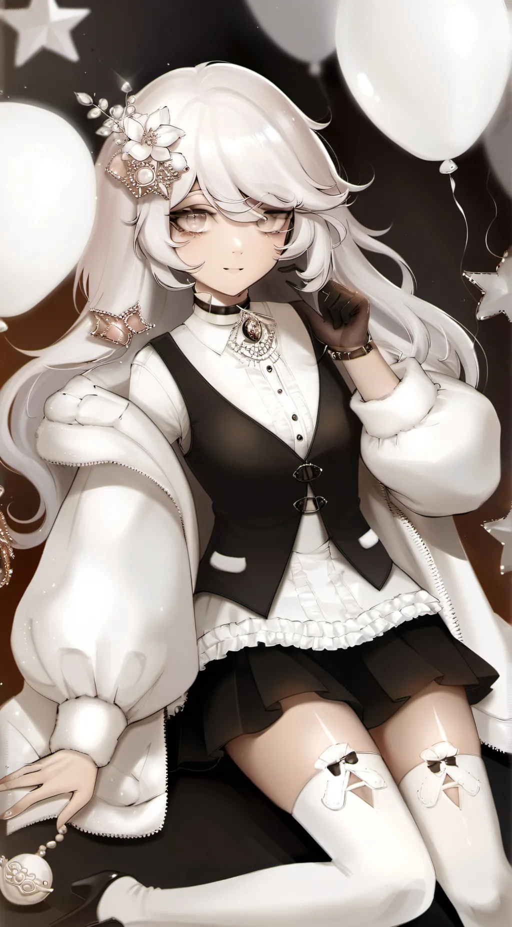 ai character: Miss Axel background