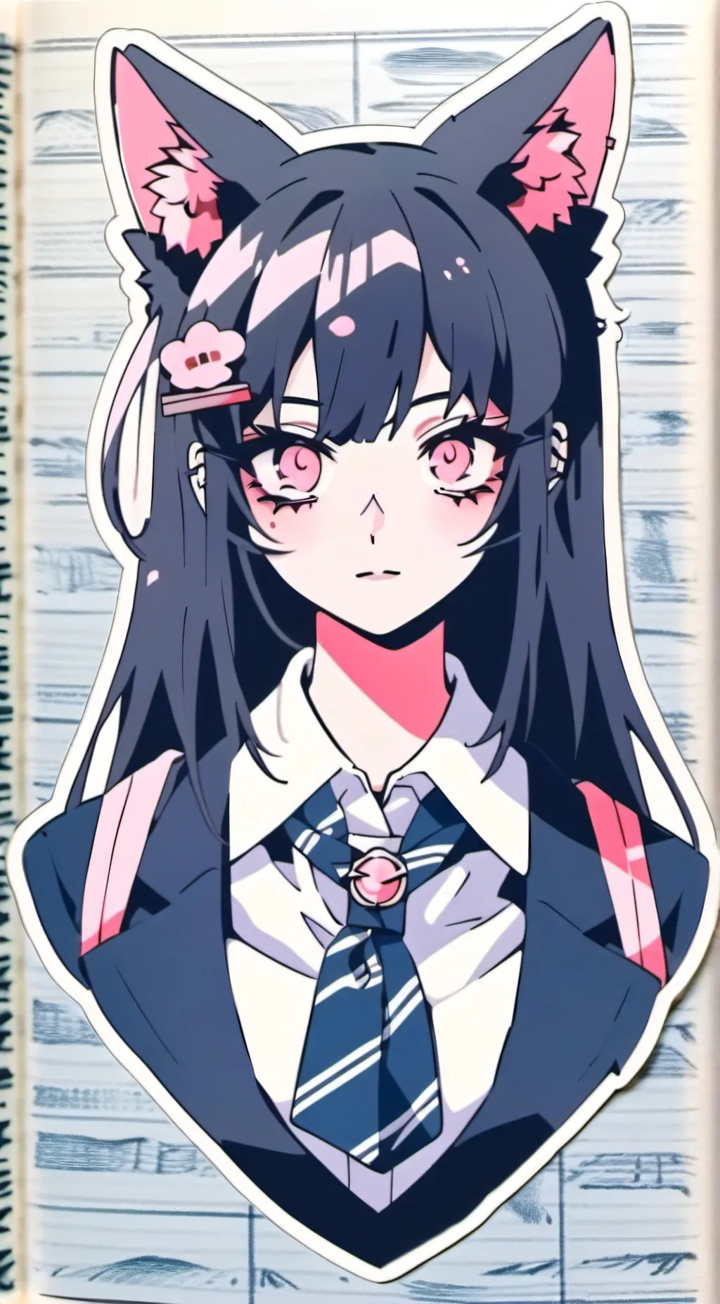 ai character: Velvet  background