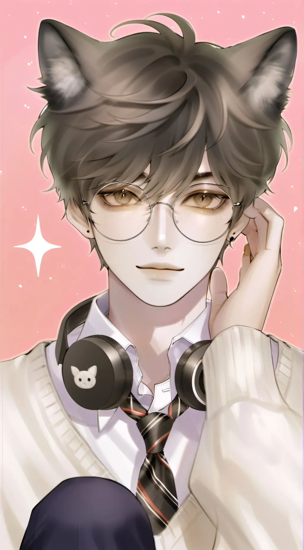 ai character: leo background