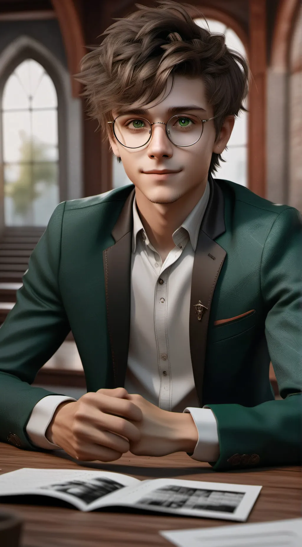 ai character: Harry Potter background