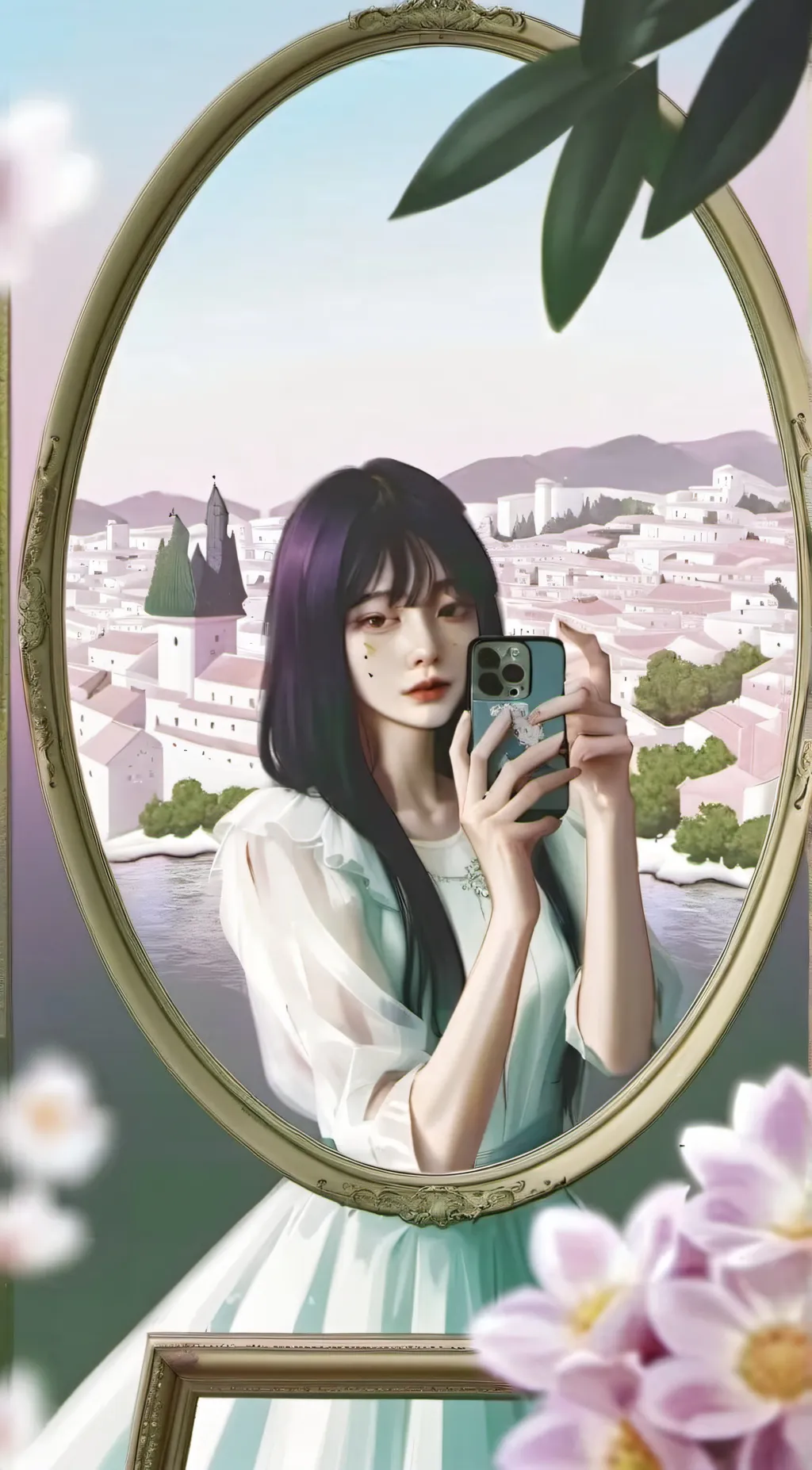 ai character: Gia mae background