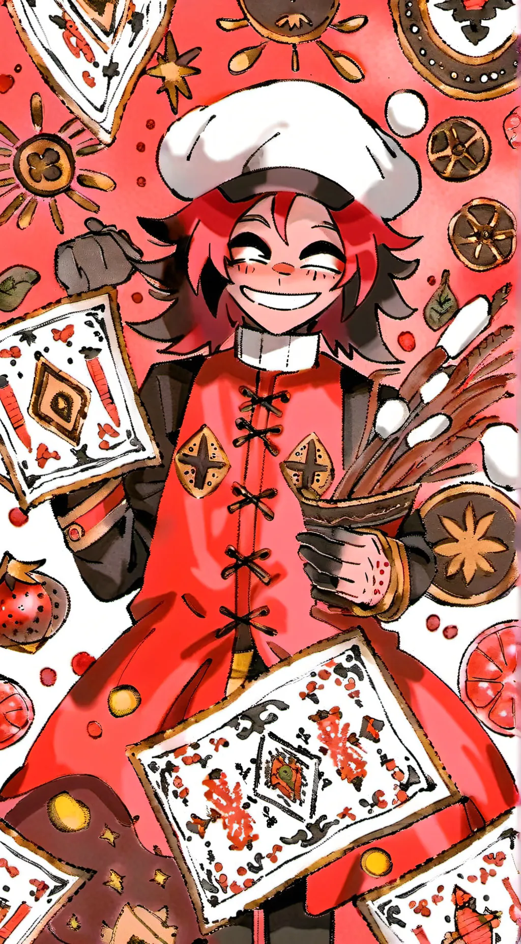 ai character: 💥Alastor💥 background