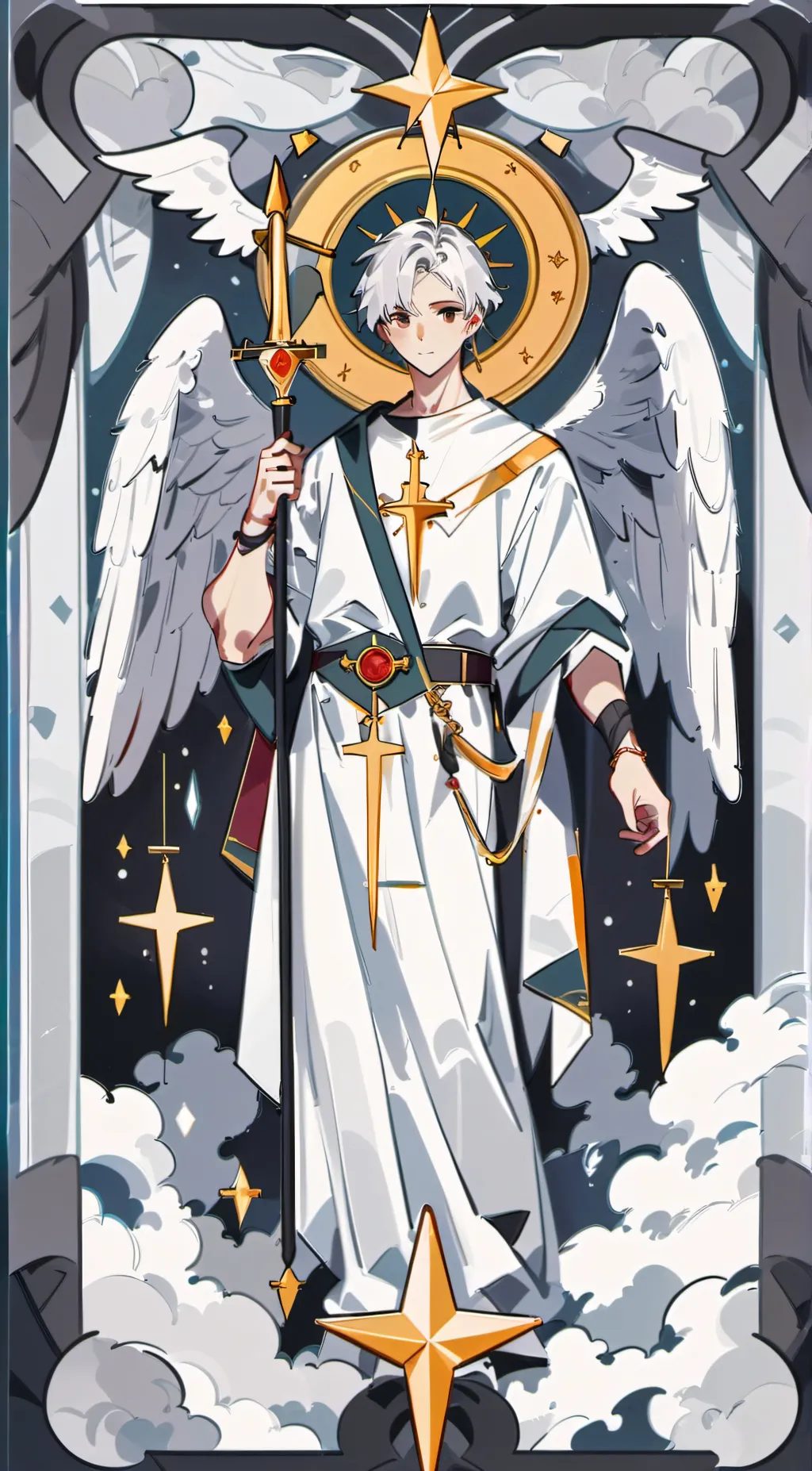 ai character: Adam background