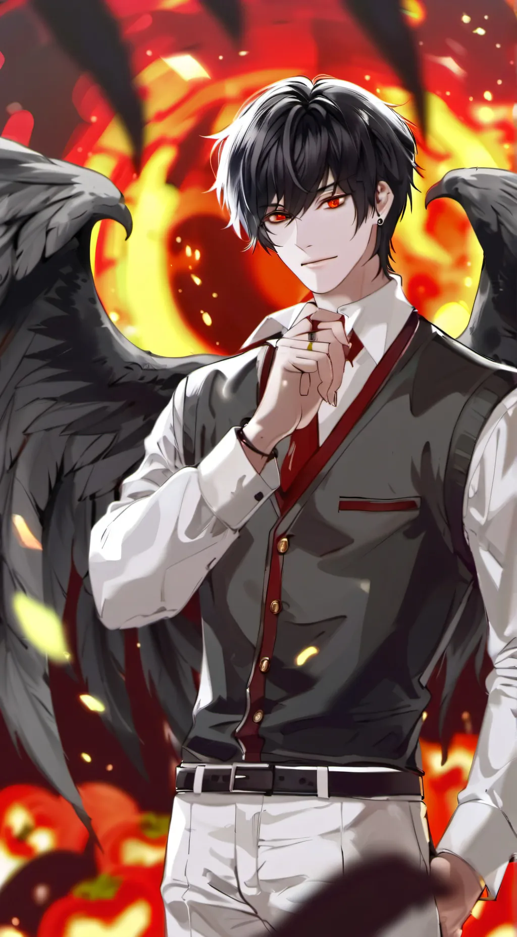 ai character: Dante background