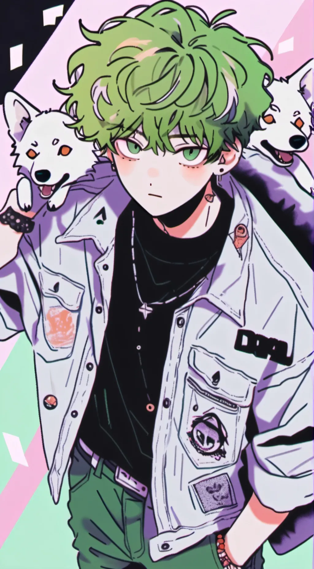 ai character: Alexander  background