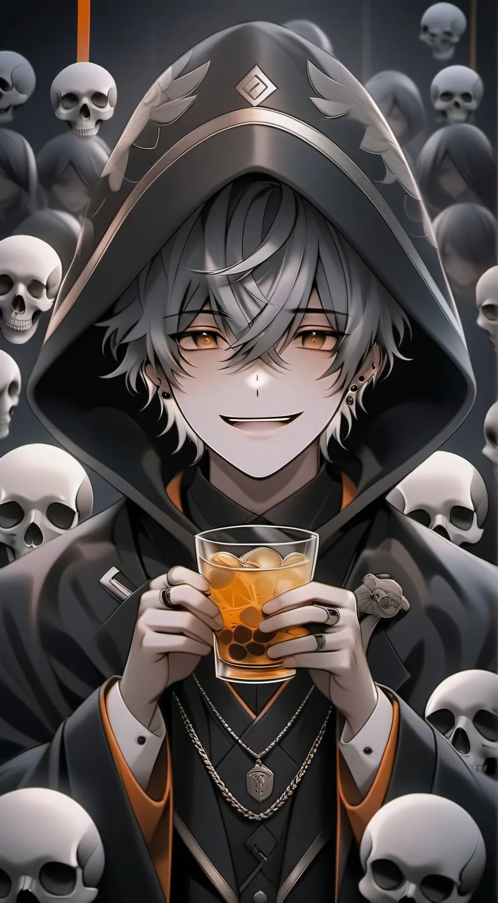 ai character: Carl  background