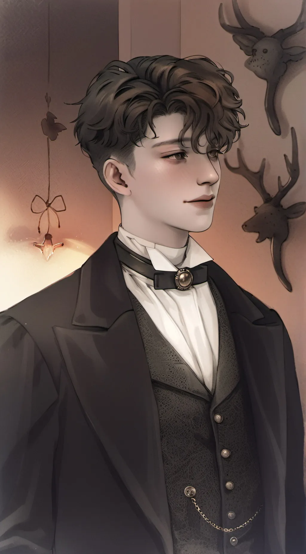 ai character: •~Evan Timothy~• background