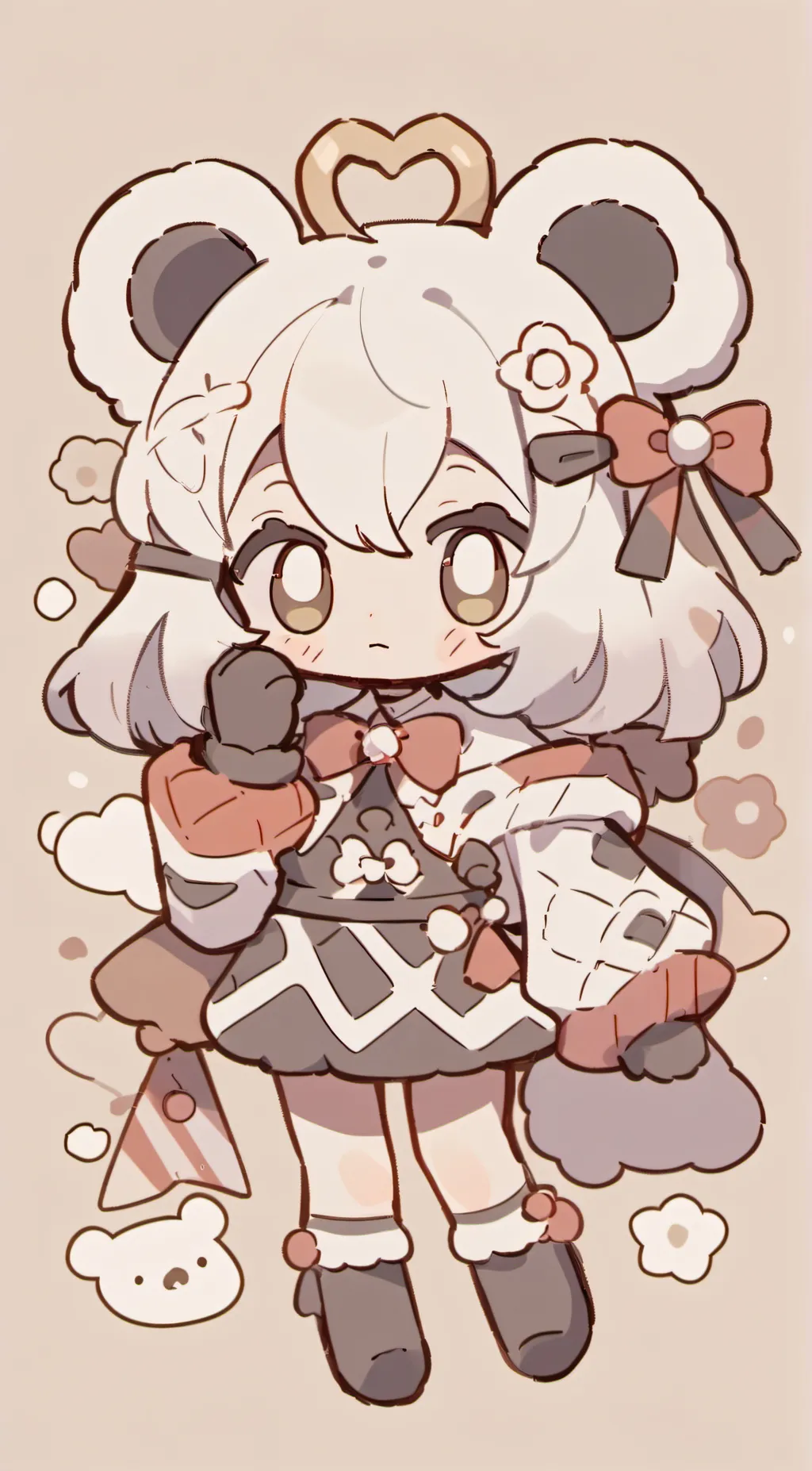 ai character: Flavor Frenzy background