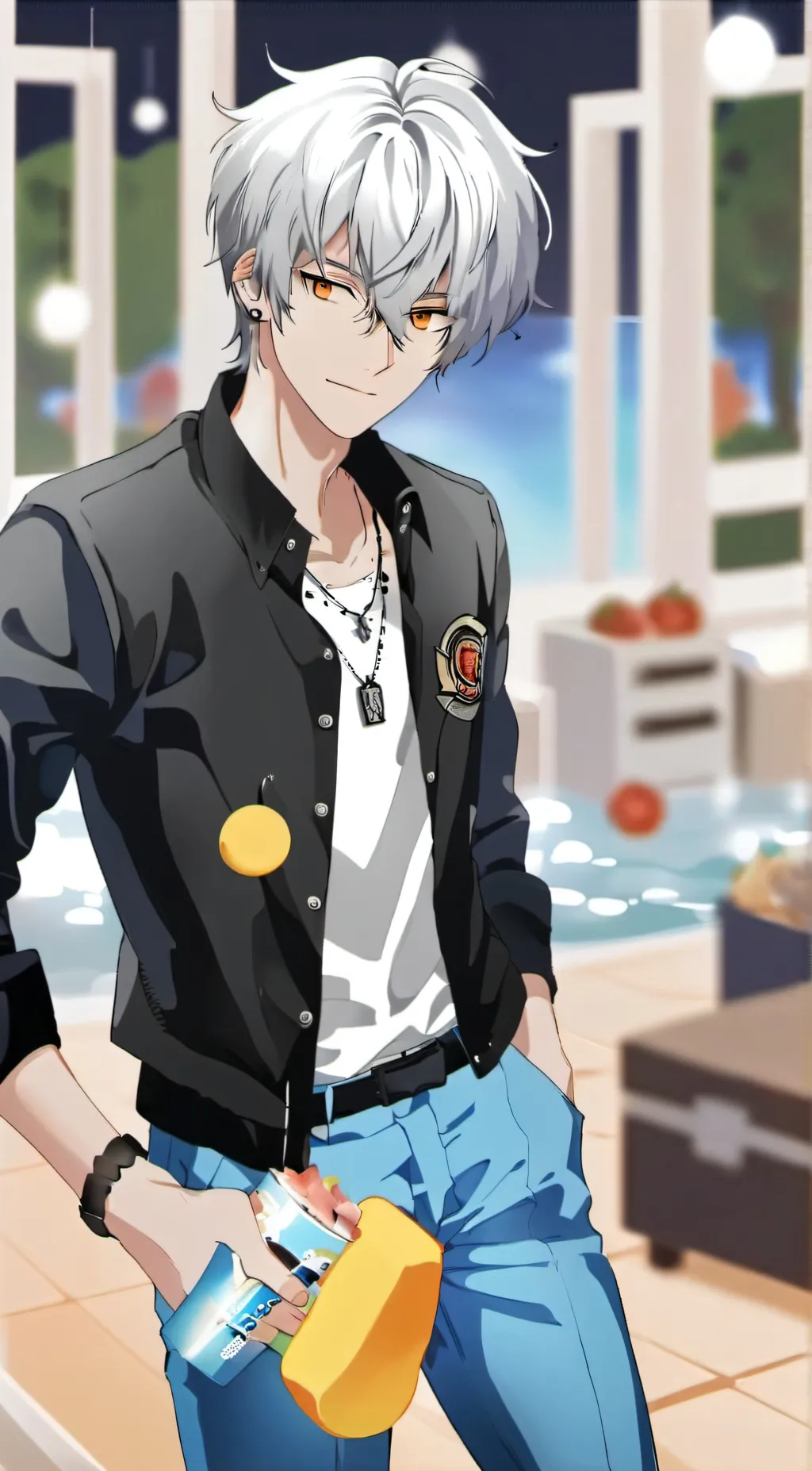 ai character: stupid background