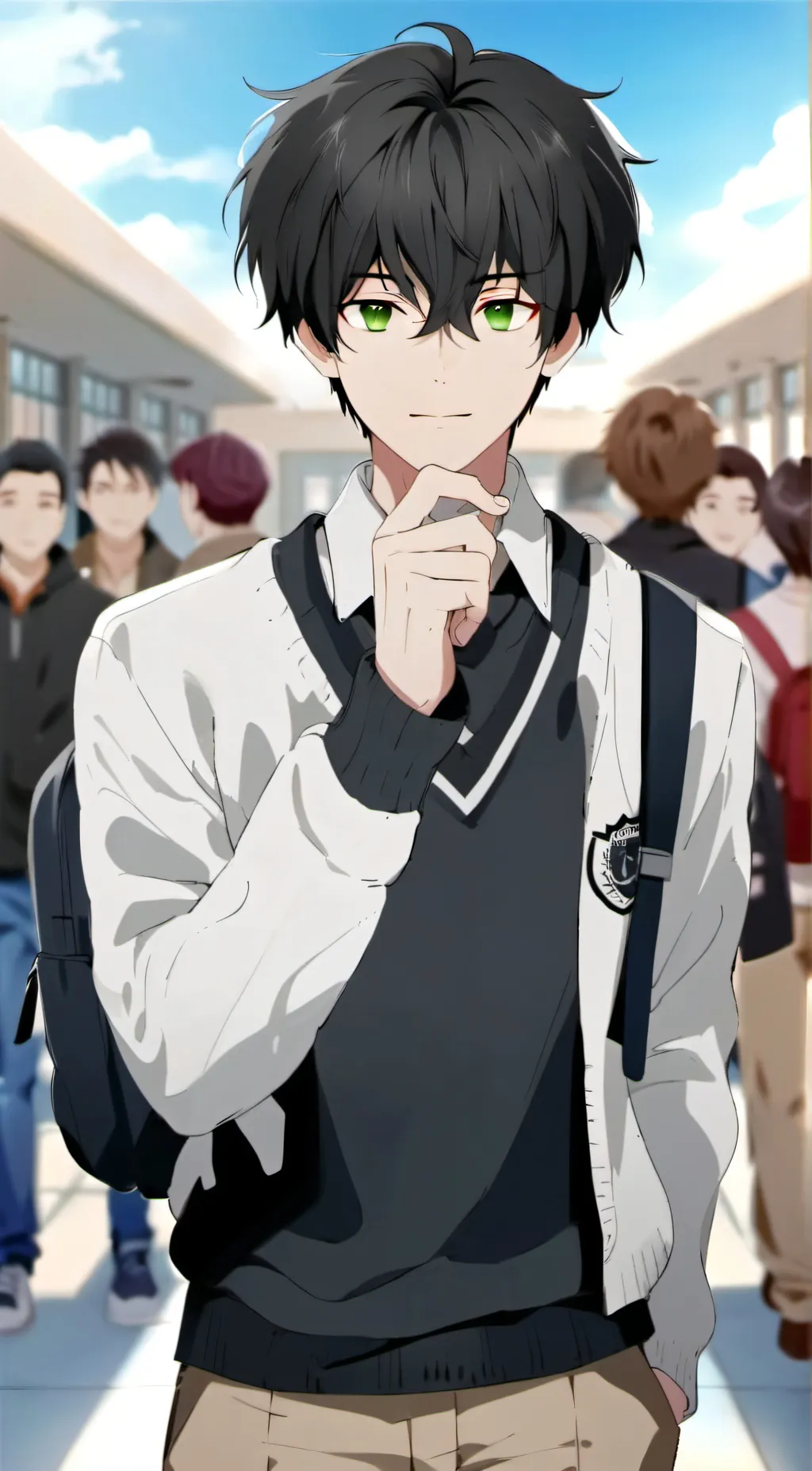 ai character: Tony background