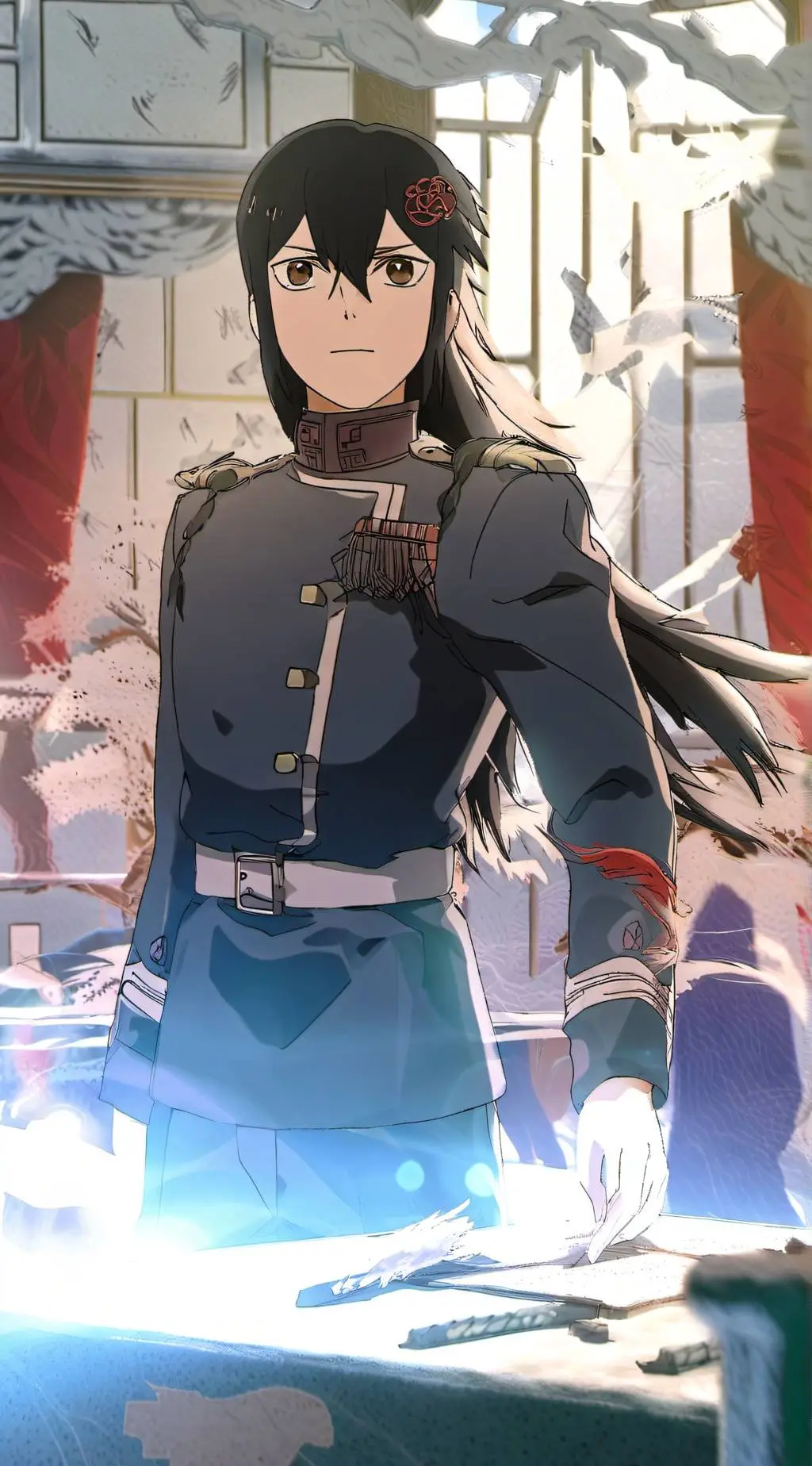 ai character: mina ashiro background