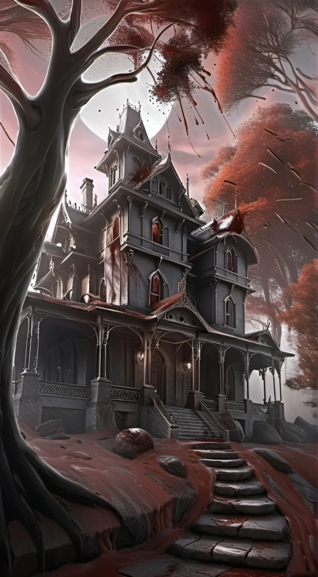 ai character: Creepypastas background