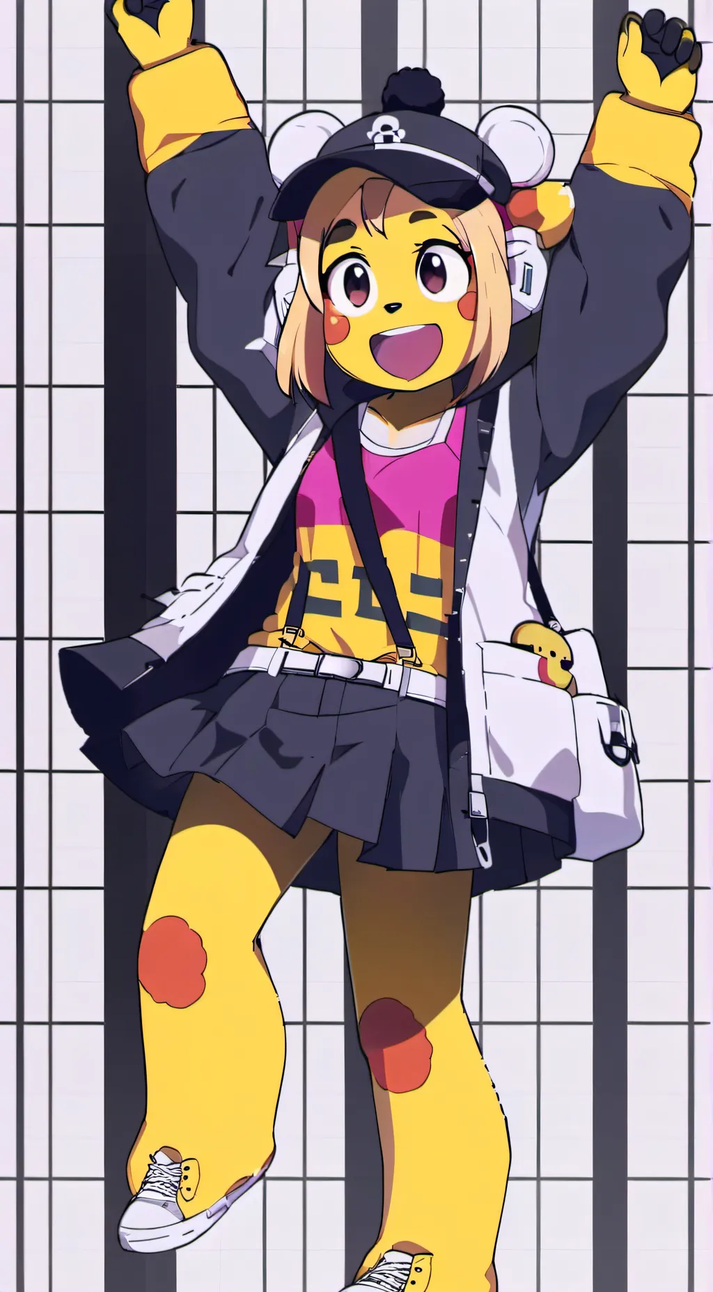 ai character: love toy chica background