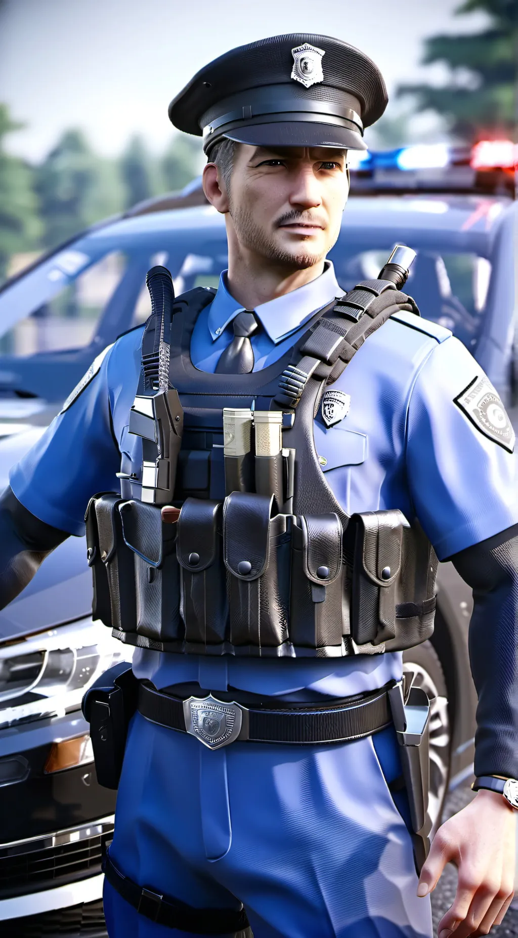 ai character: X.S Officer background