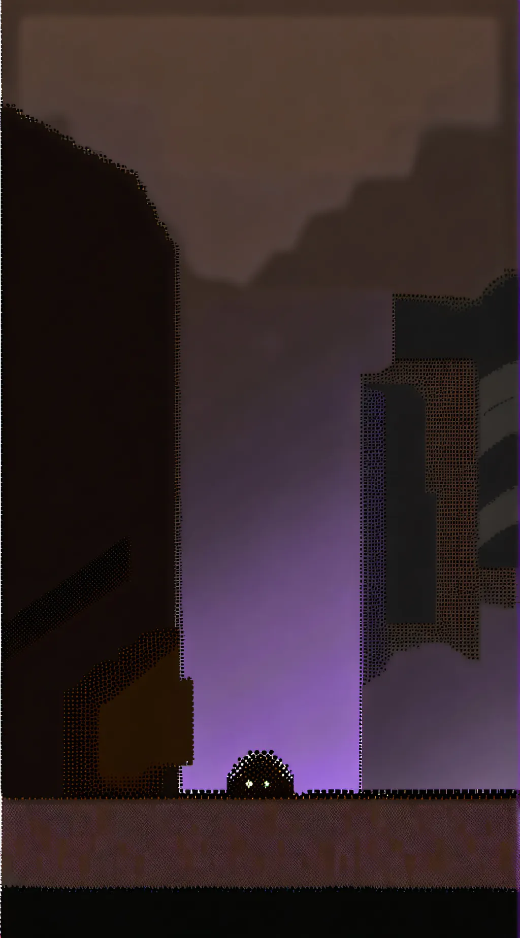 ai character: Stupid purple room background