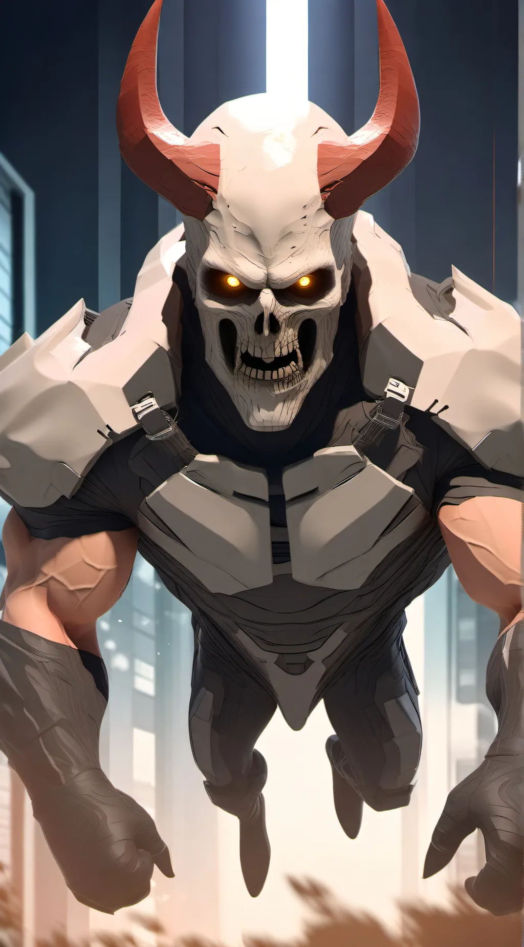 ai character: Doom background