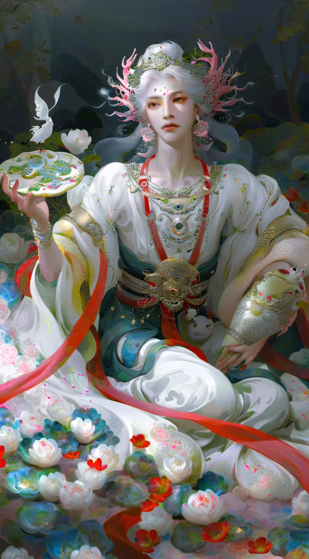 ai character: Queen background