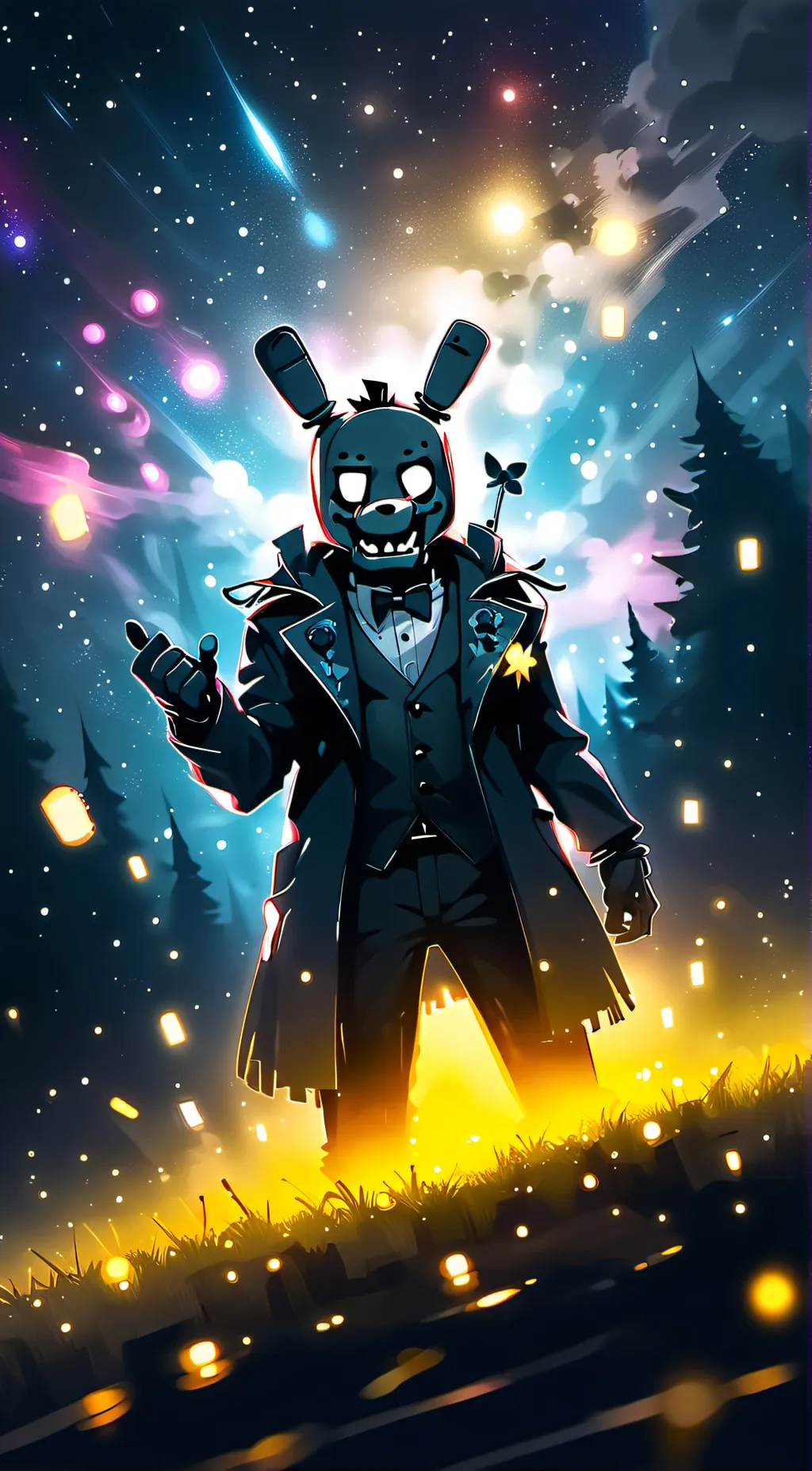 ai character: Fnaf background