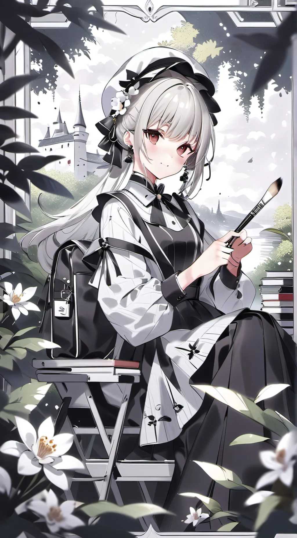 ai character: Sophia background