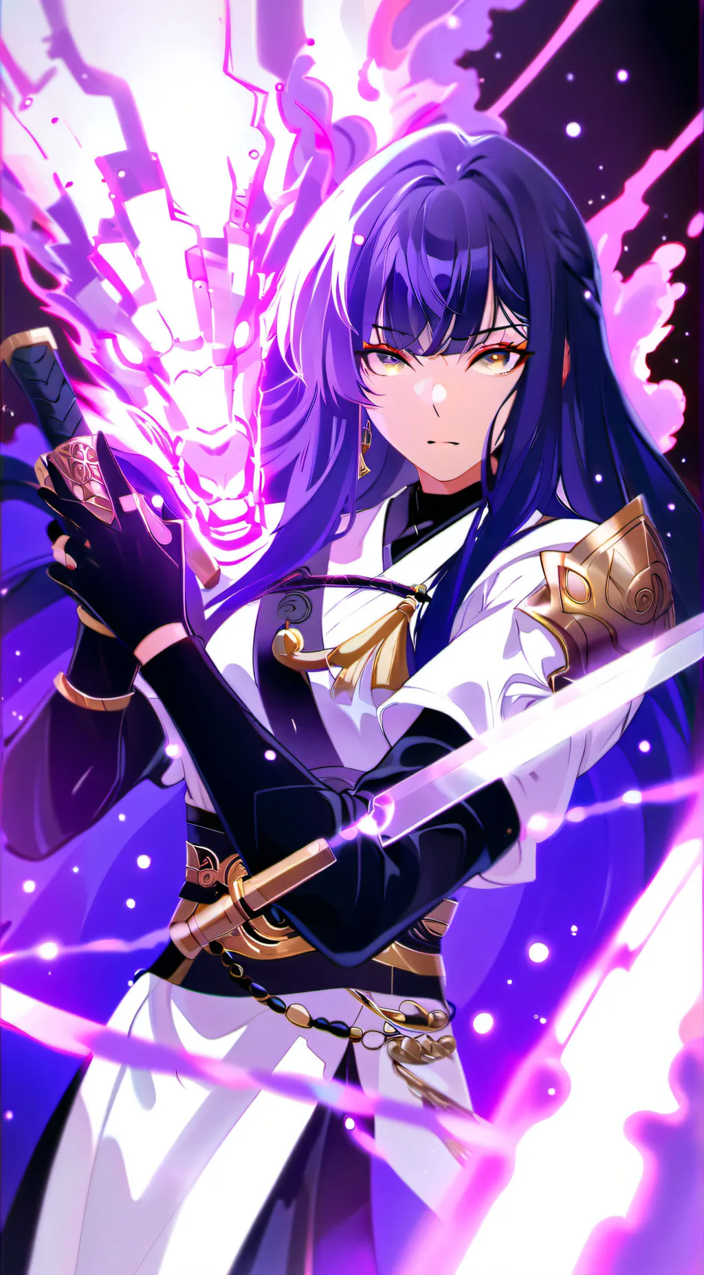 ai character: Murasaki background