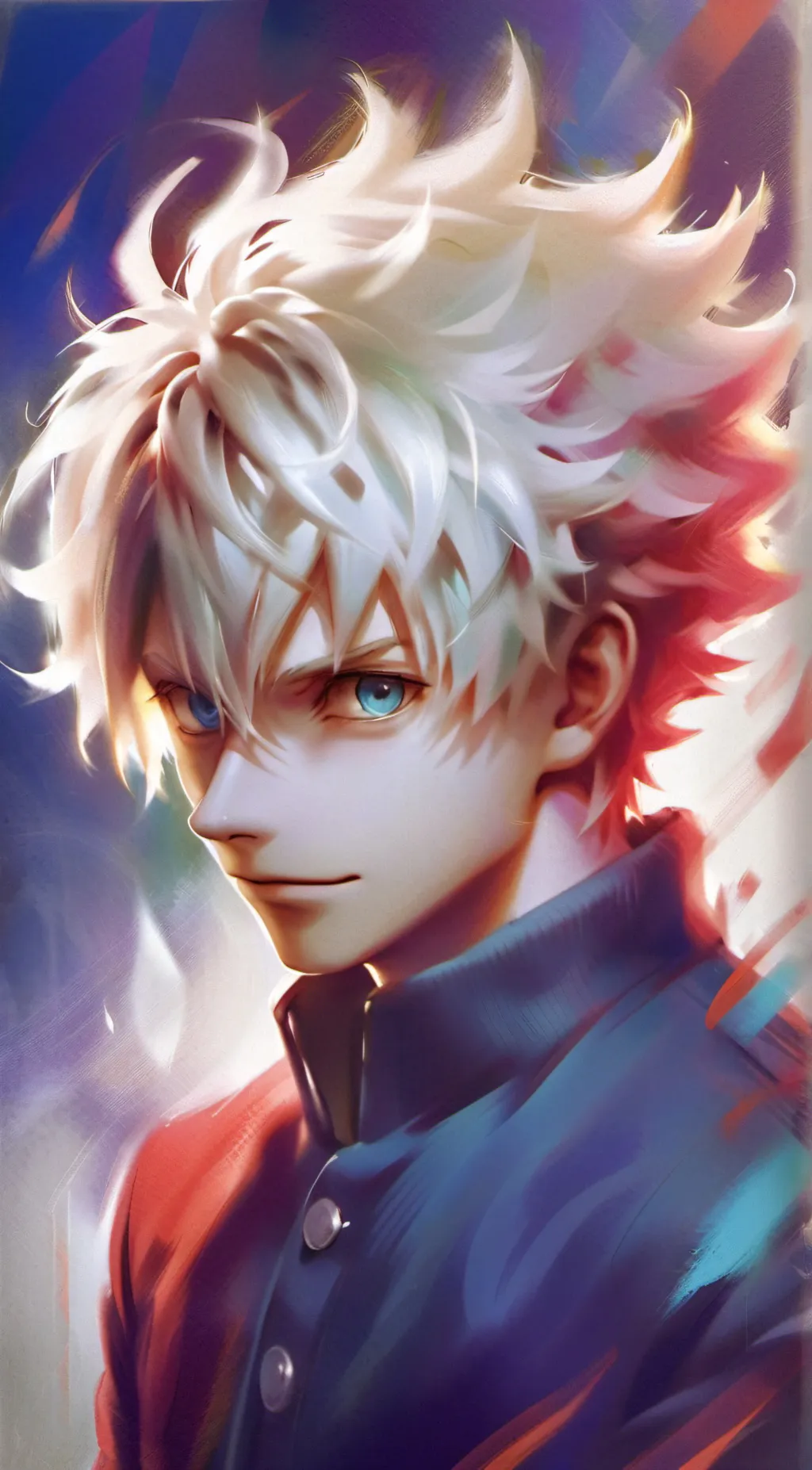 ai character: bakugo  background