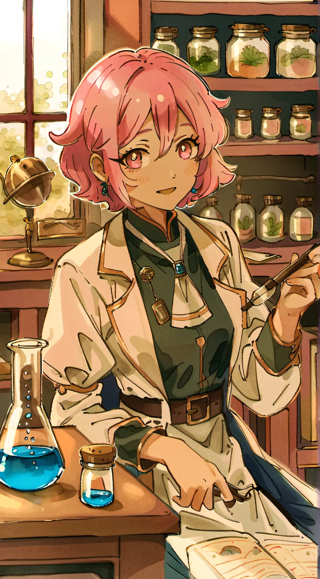 ai character: Dr. Antel background