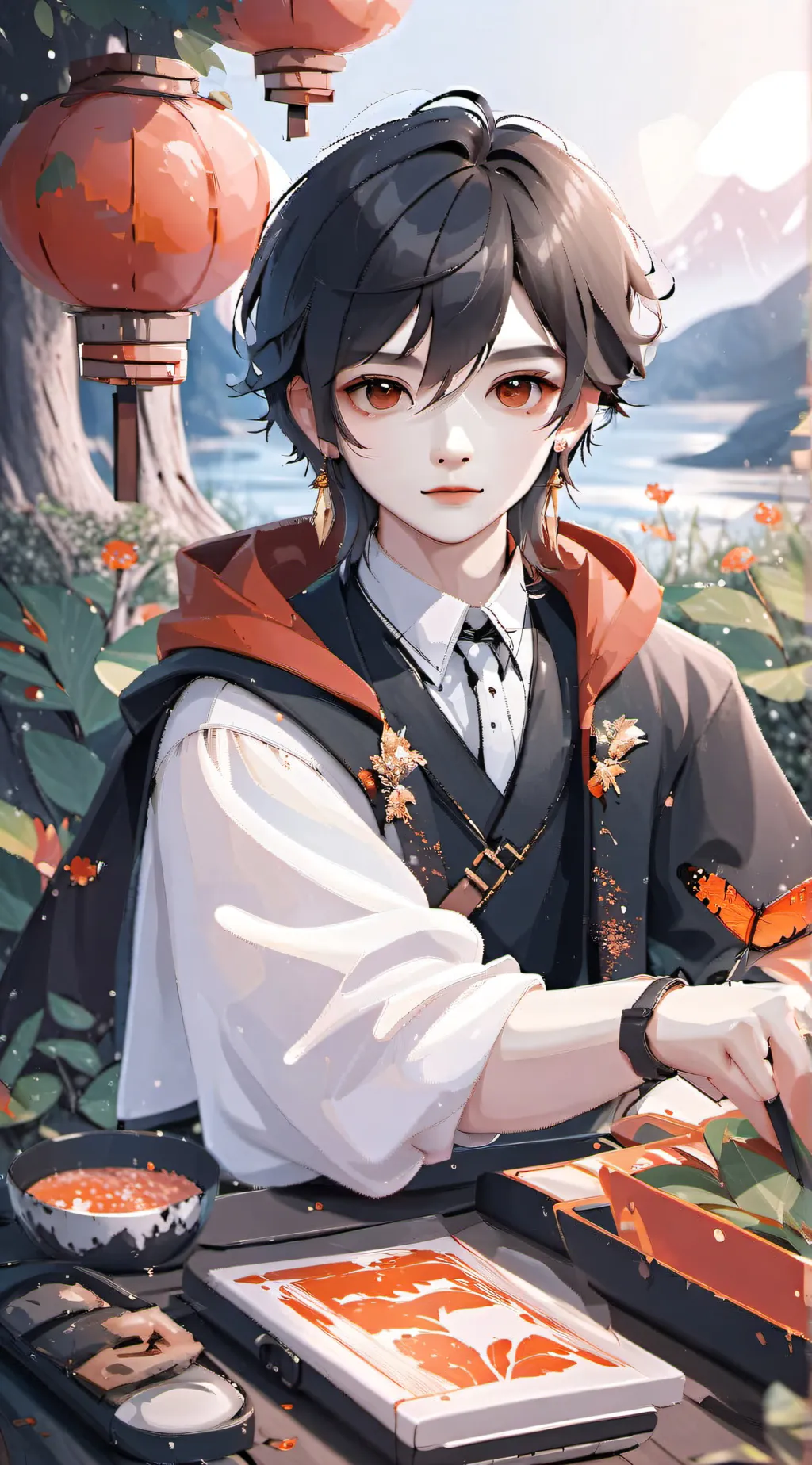 ai character: liam background