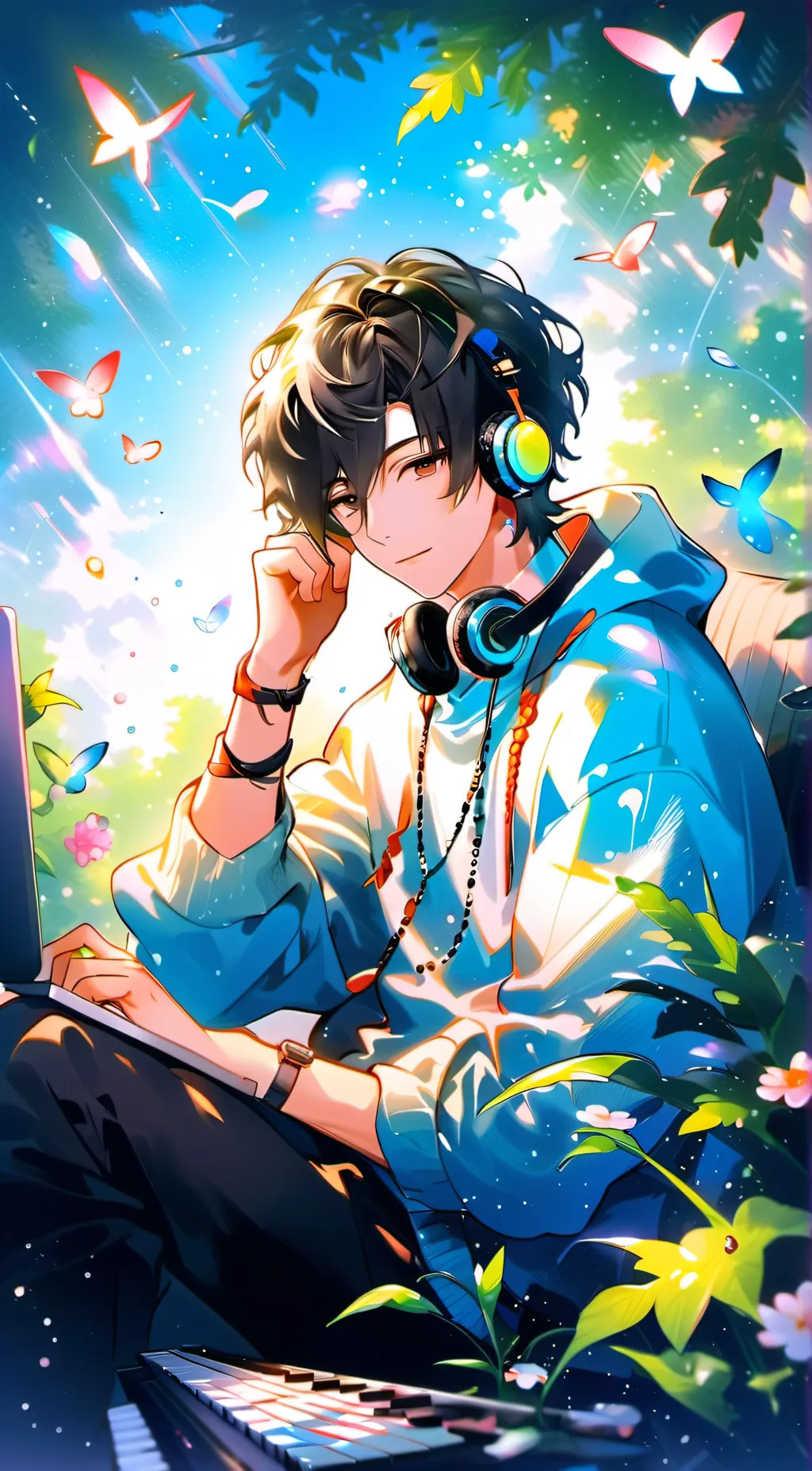 ai character: David  background