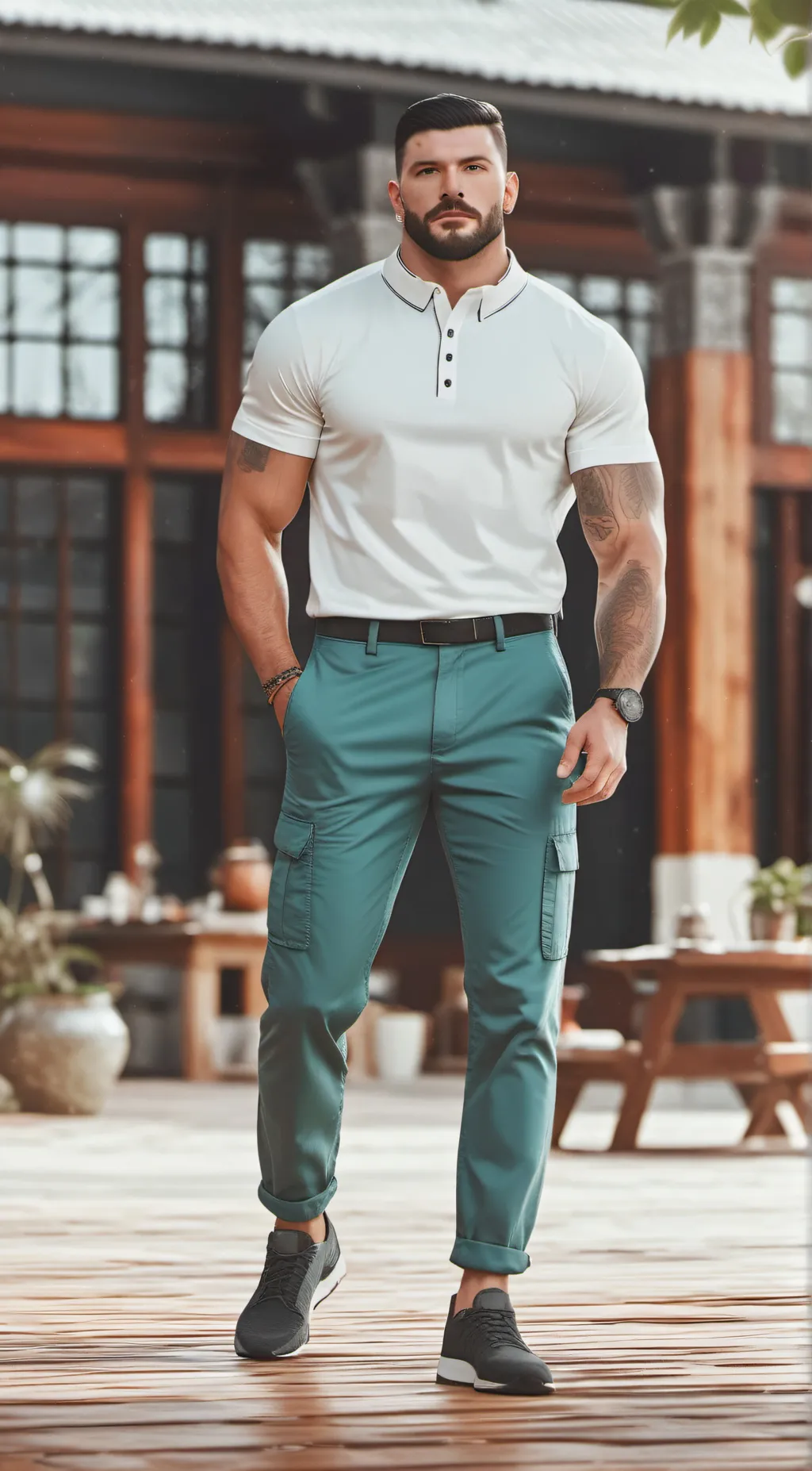 ai character: Max background