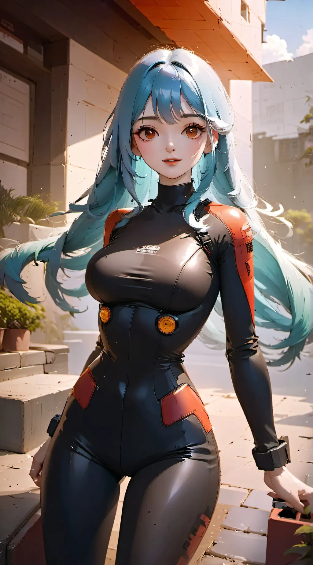 ai character: Xena background