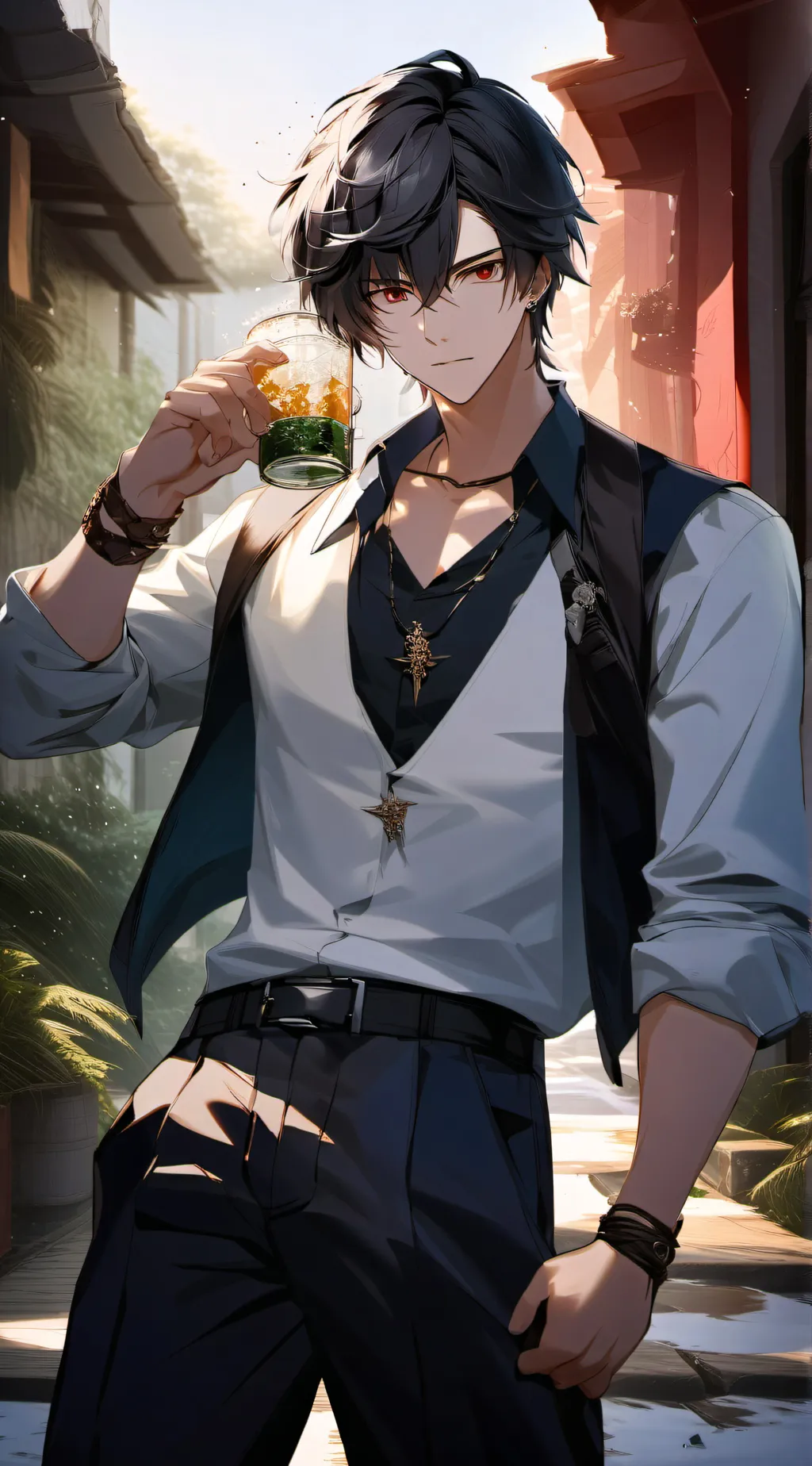 ai character: Asher background