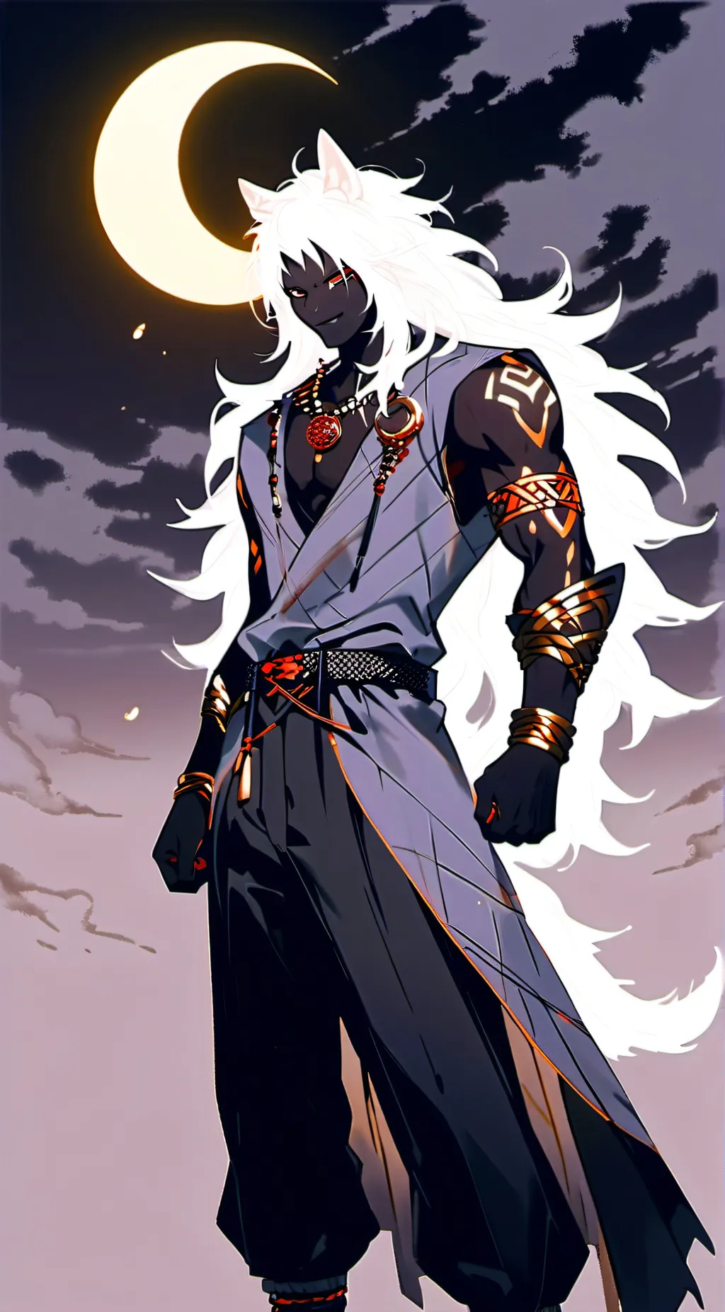 ai character: Silverblade background