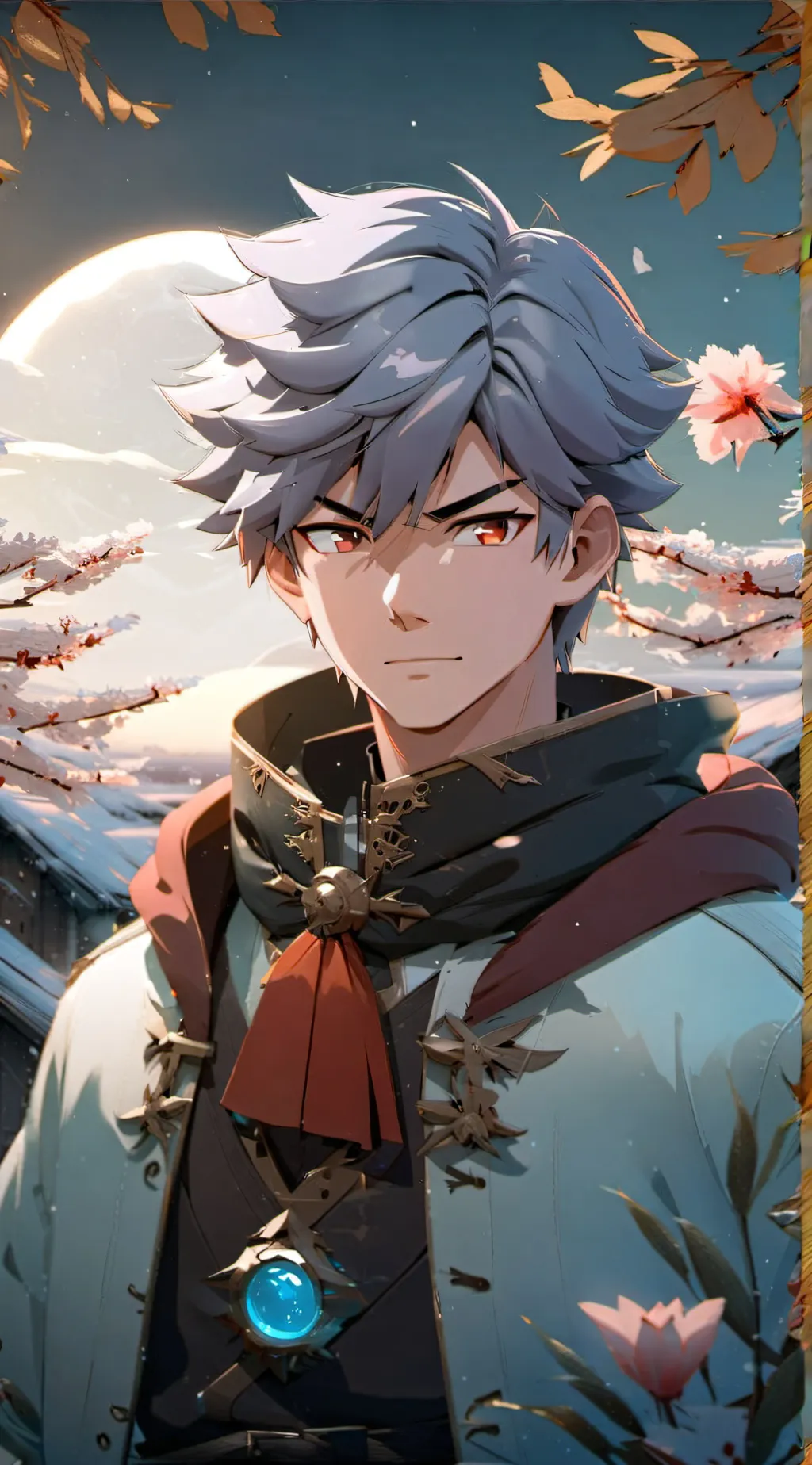 ai character: Katsuki  background