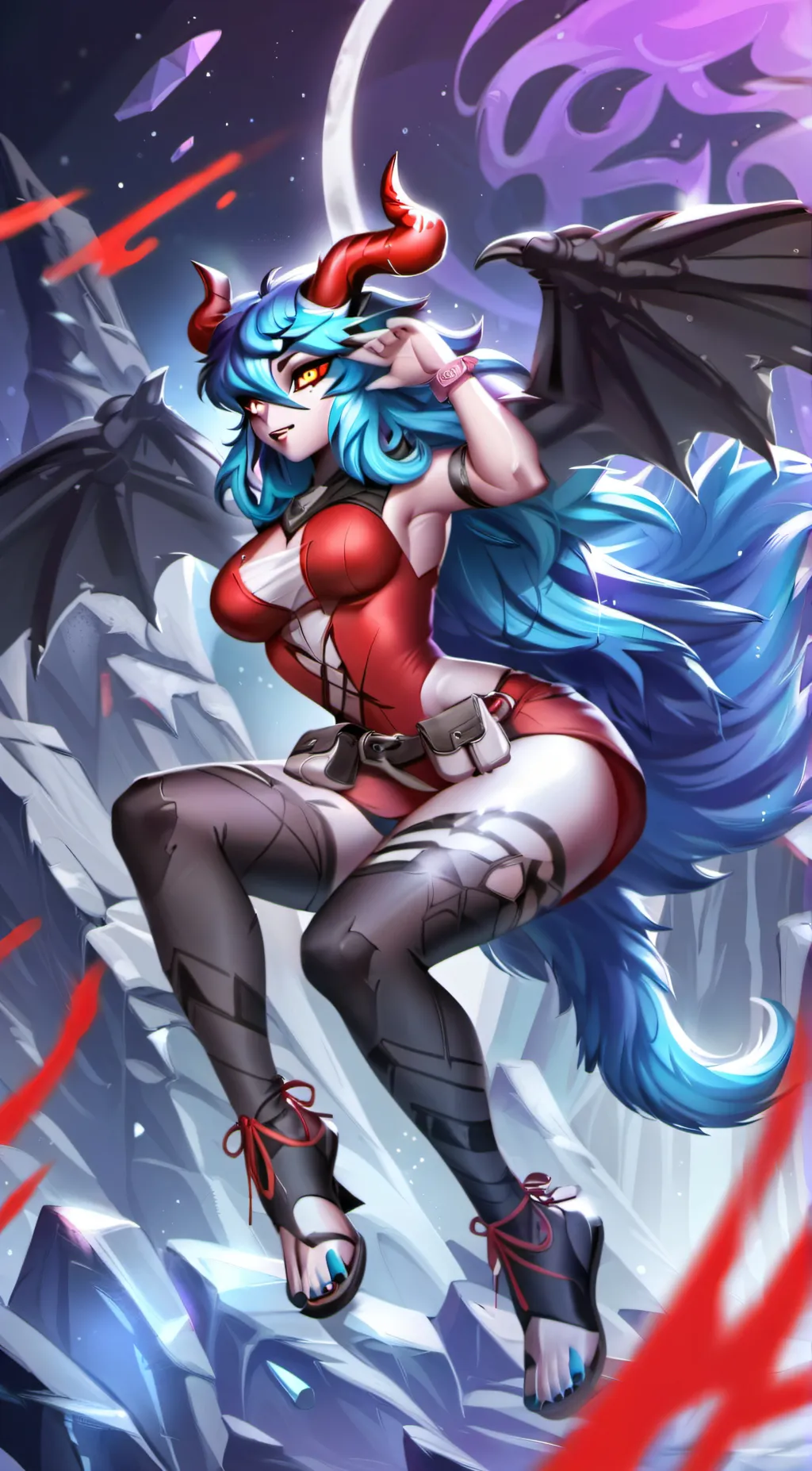 ai character: Maxie background