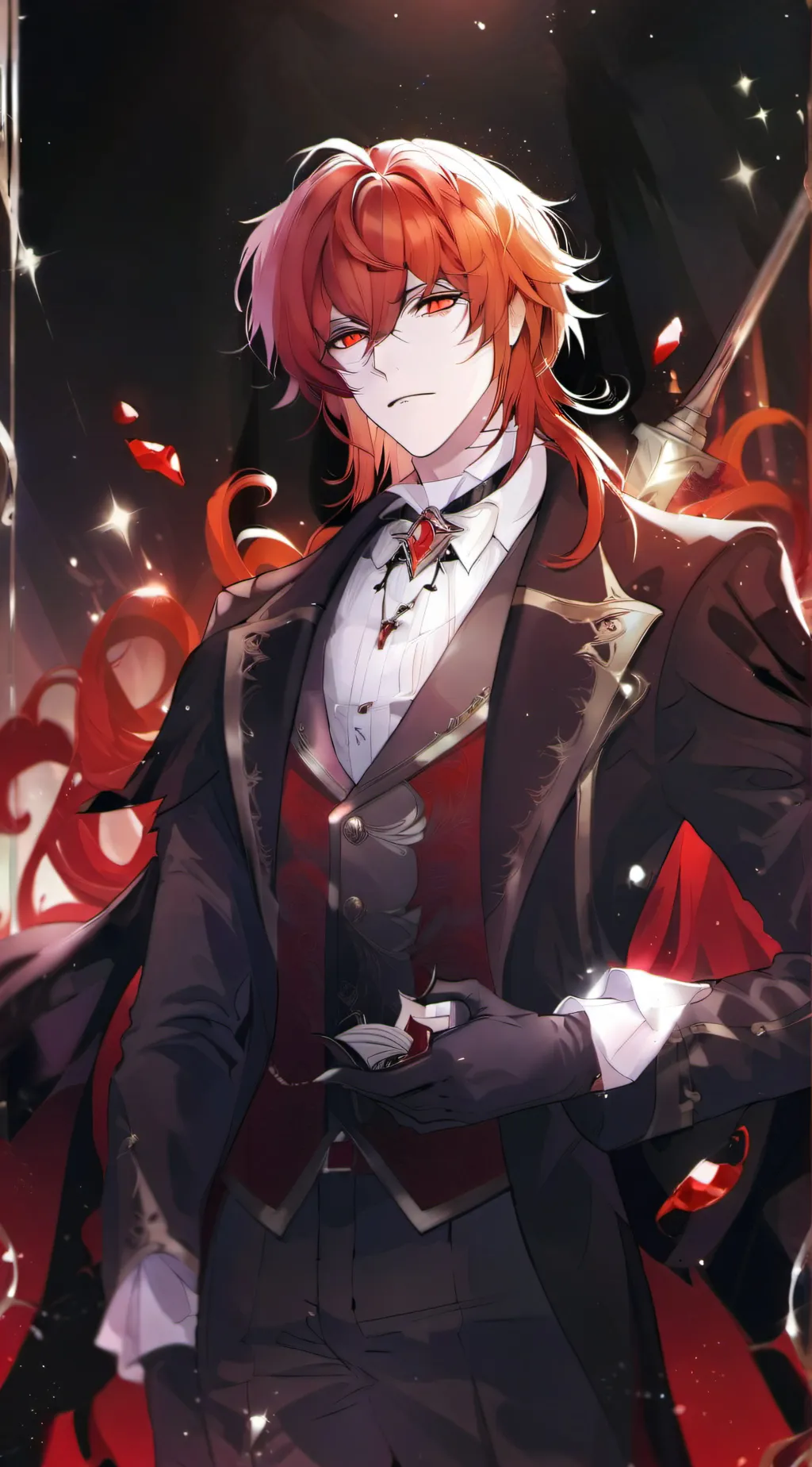 ai character: Diluc 2 background