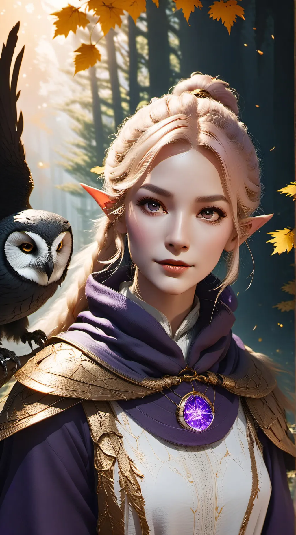 ai character: Valindra Elderwood background