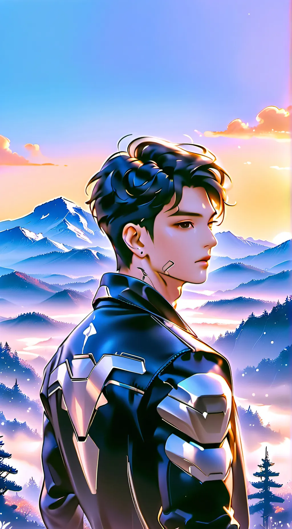 ai character: leo background